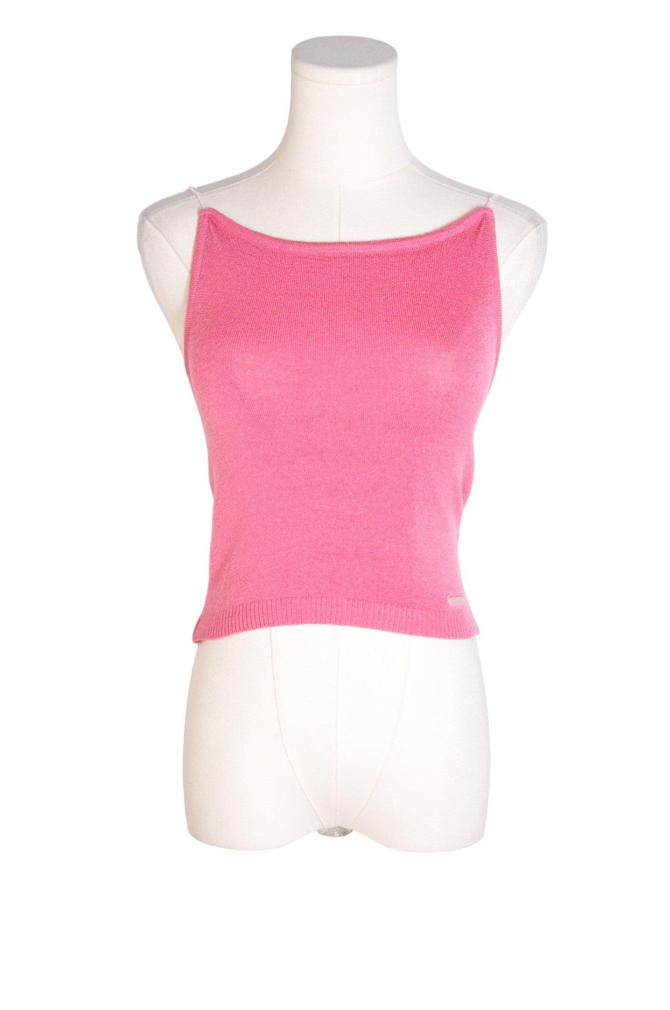 BUFFALO BY DAVID BITTON Women's Trendy Pink Regular Fit Crop Tops - Size XS