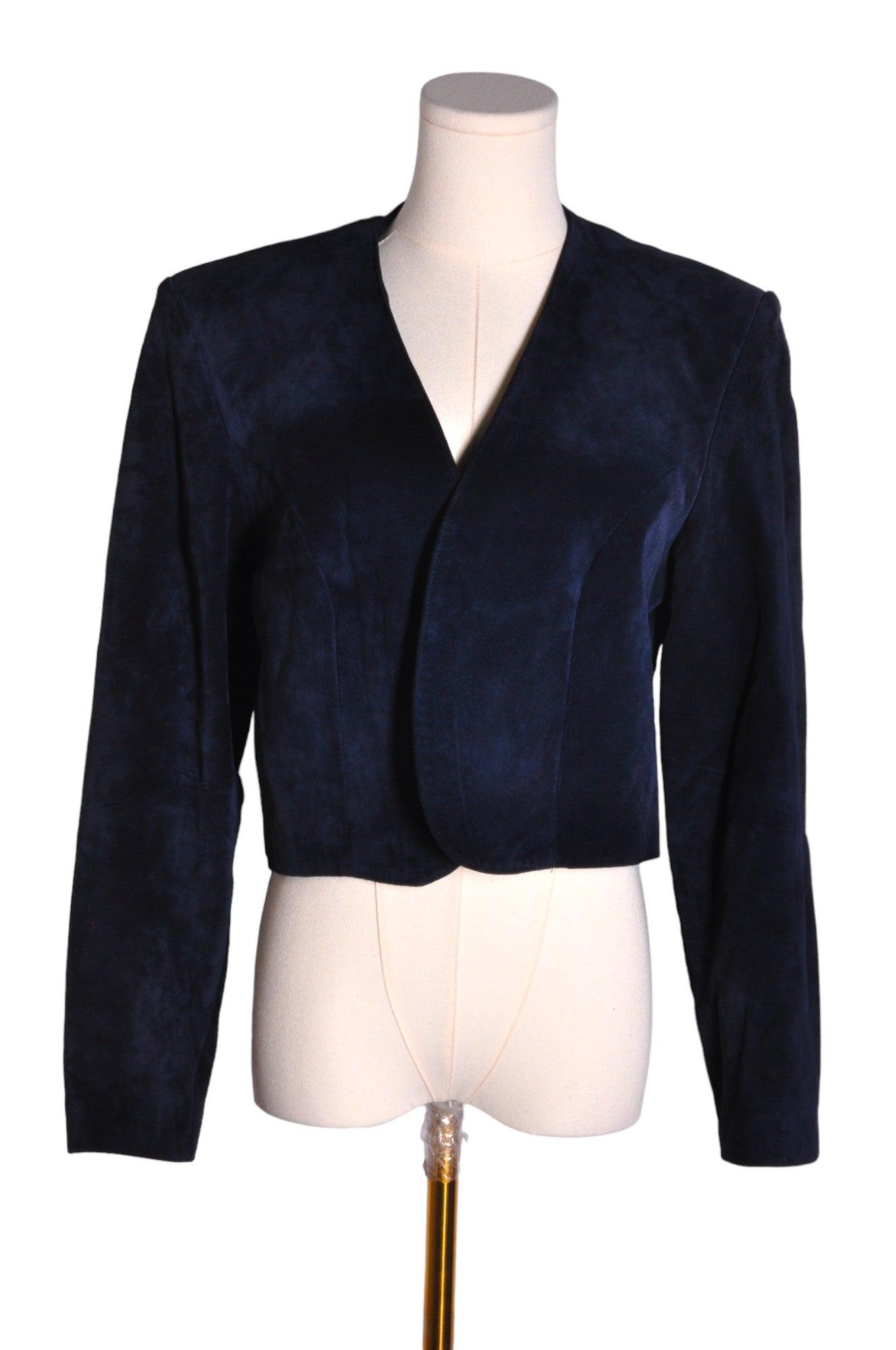 DANIER Stylish Regular Fit Blue Blazer - Size L