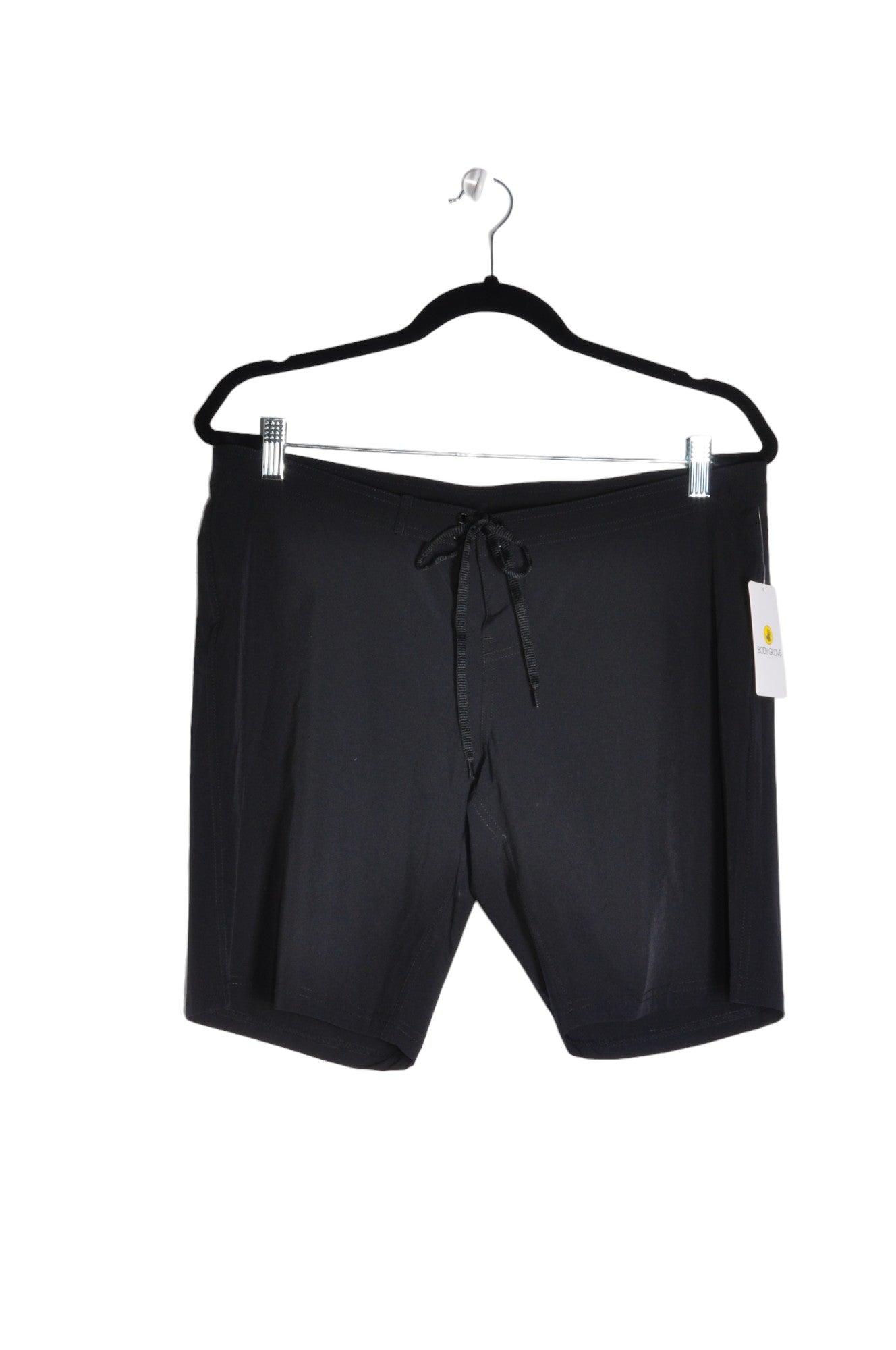 BODY GLOVE Stylish Women's Classic Black Regular Fit Shorts - Size L