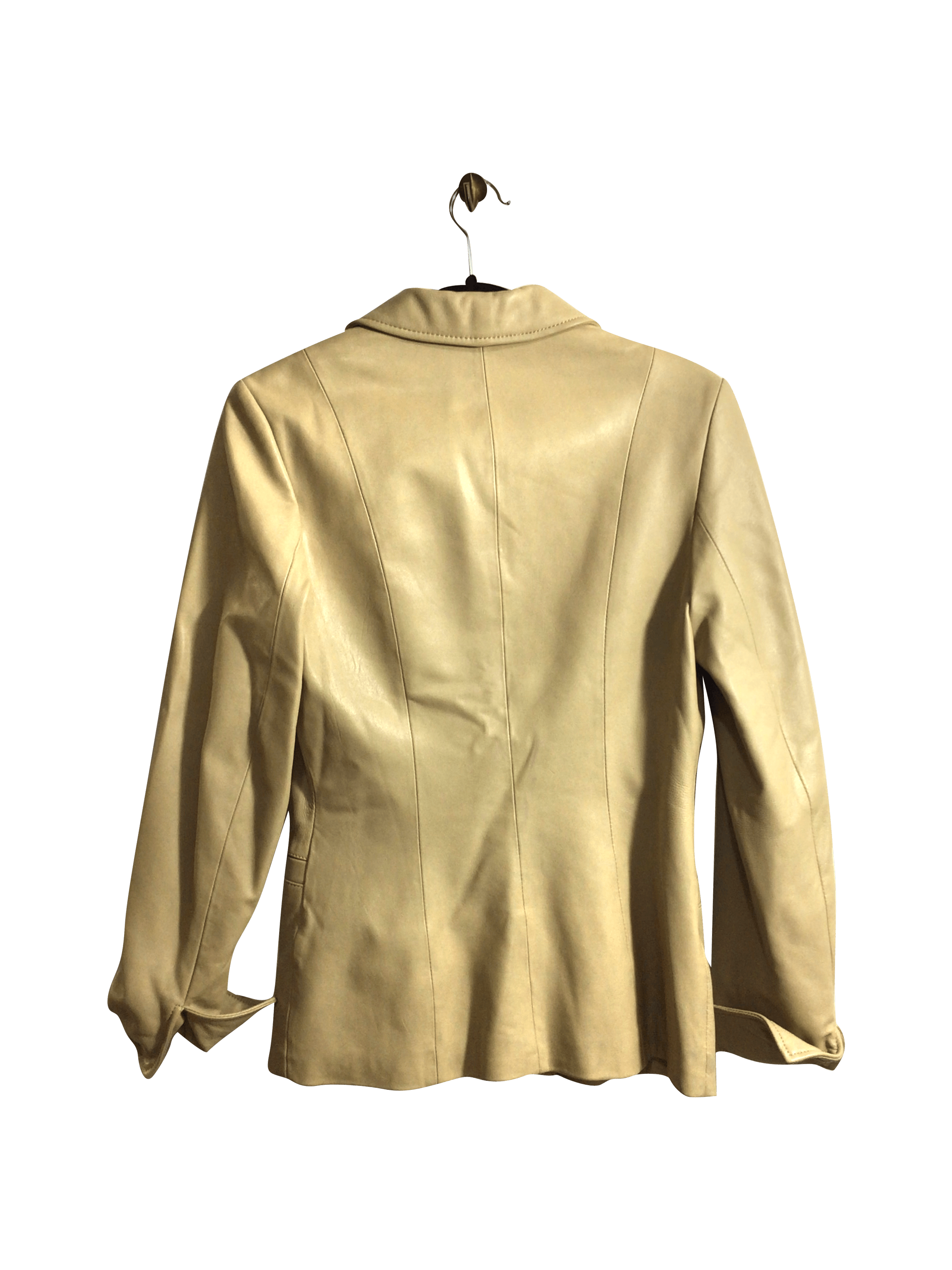 DANIER Stylish Women's Regular Fit Beige Coat - Size XS