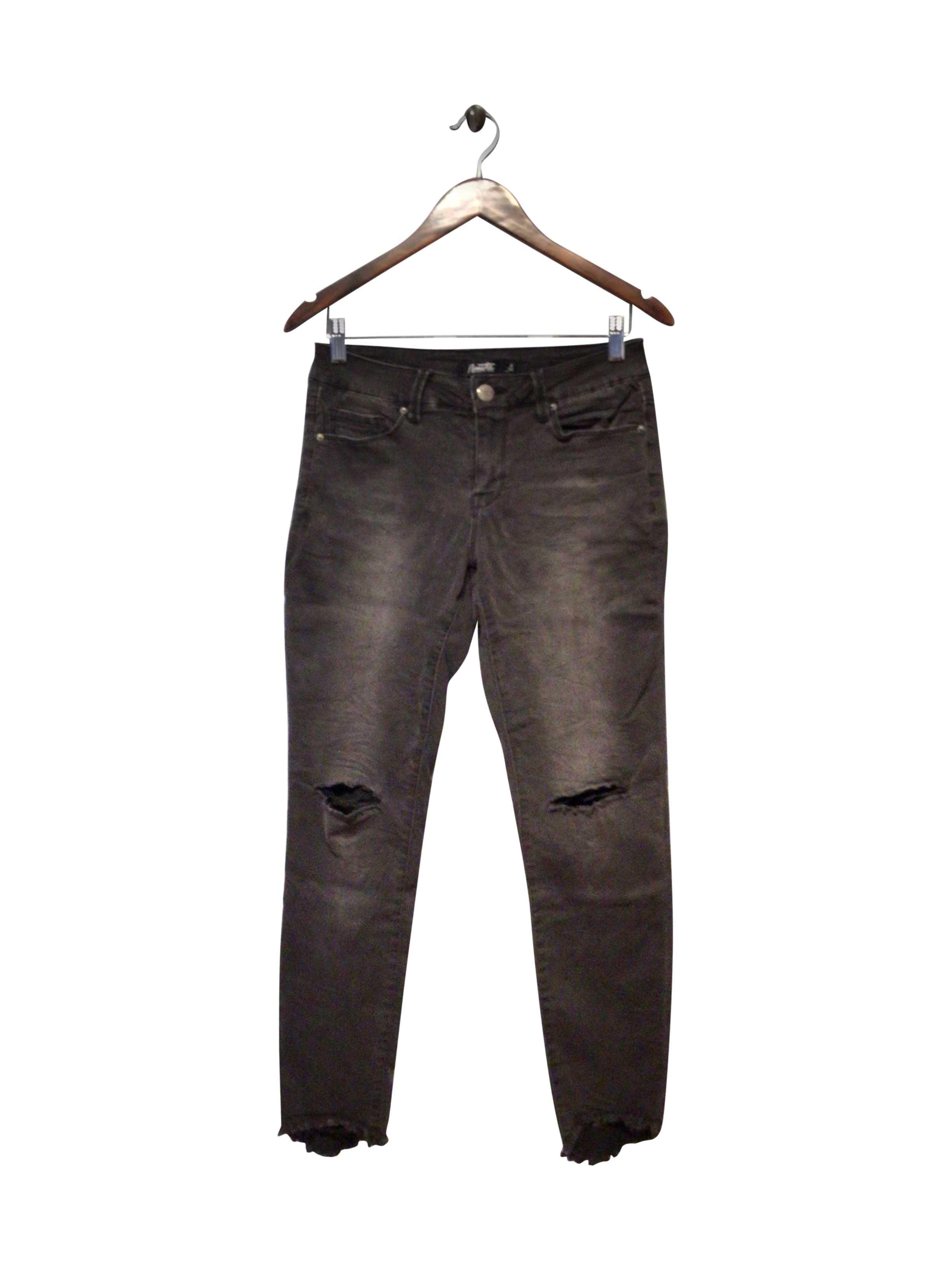 NANETTE LEPORE Stylish Regular Fit Straight - Legged Black Jean Size 4
