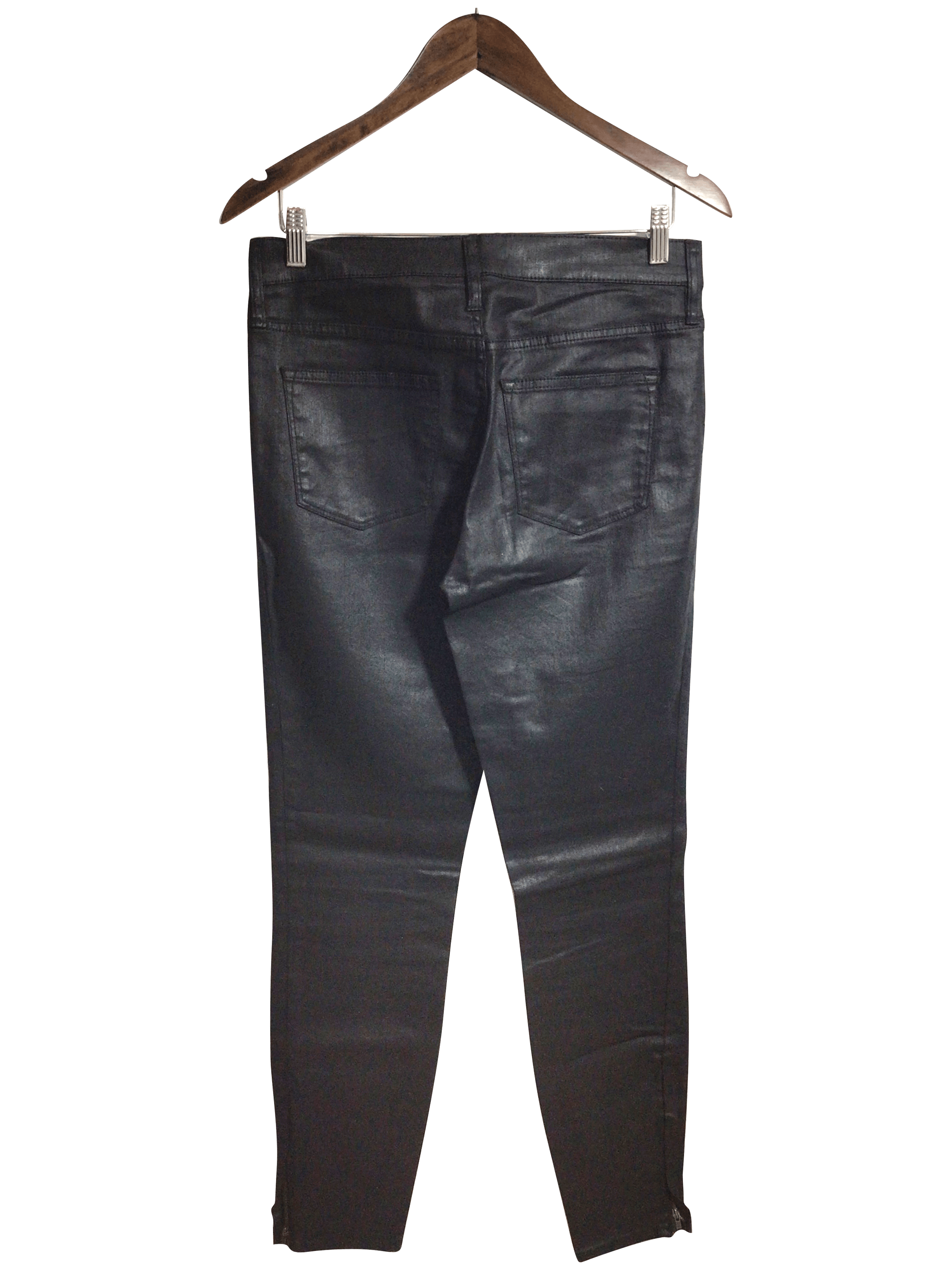 J. CREW Stylish Women's Regular Fit Black Work Pants - Size 30