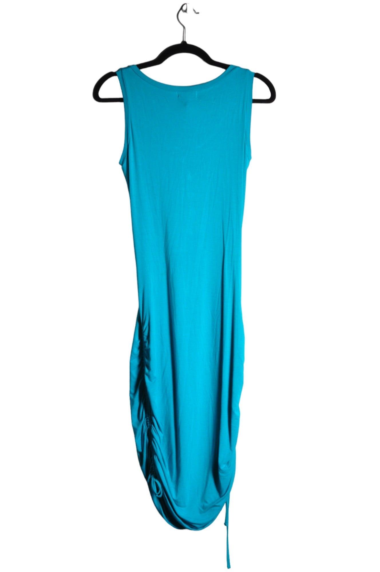 KOY RESORT Stylish Women's Blue Maxi Dresses in Regular Fit - S, M