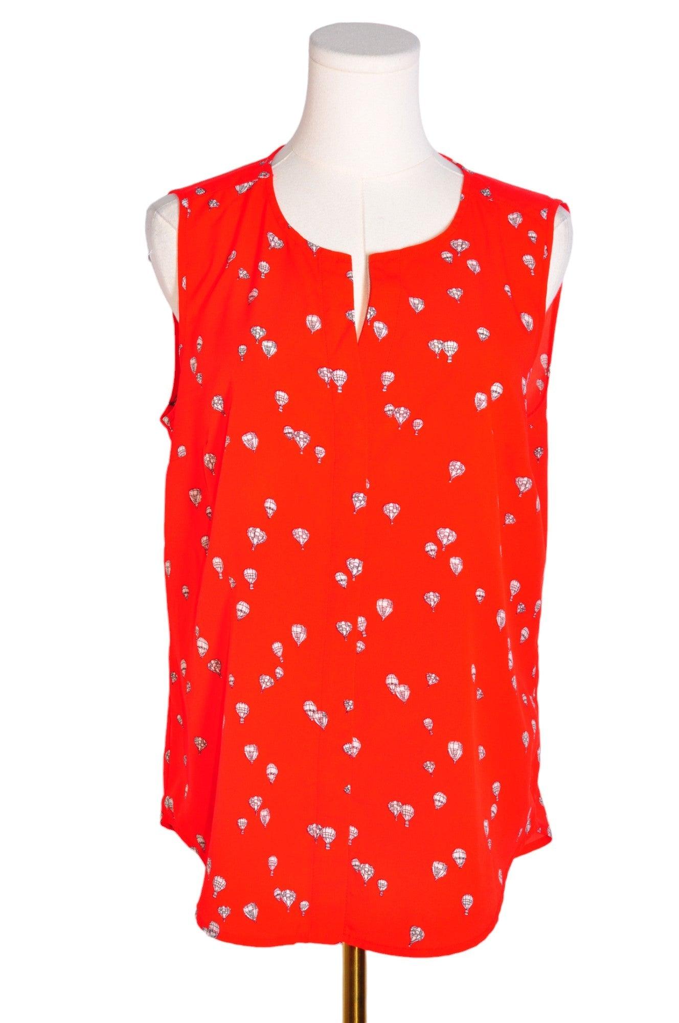Stylish JASMINE & JULIANA Red Regular Fit Women's Blouse - Size M