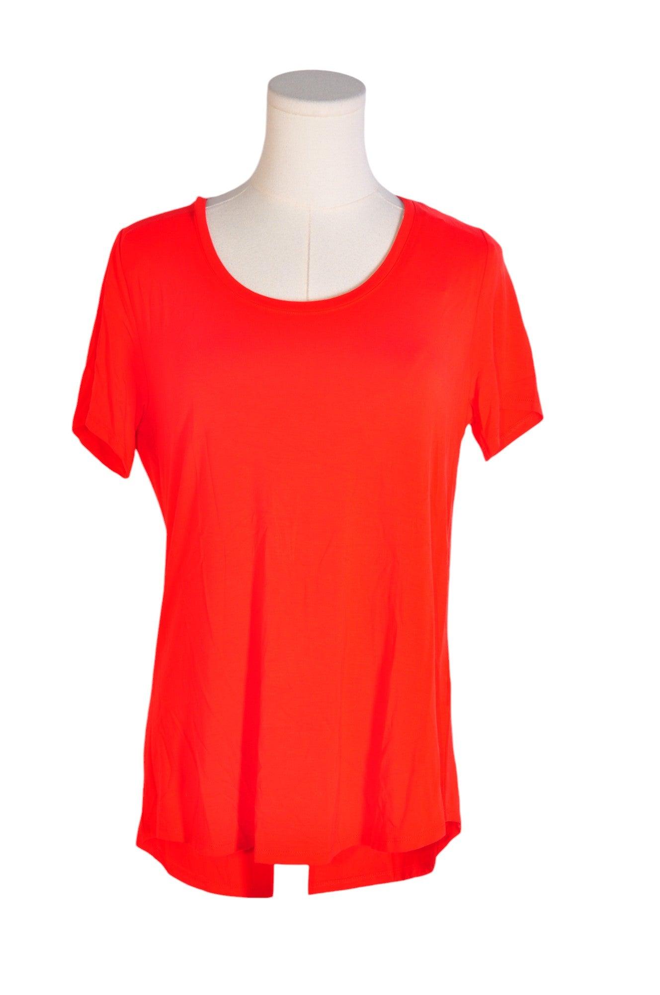 Stylish DENVER HAYES Women's Red Regular-Fit T-Shirt - Size M