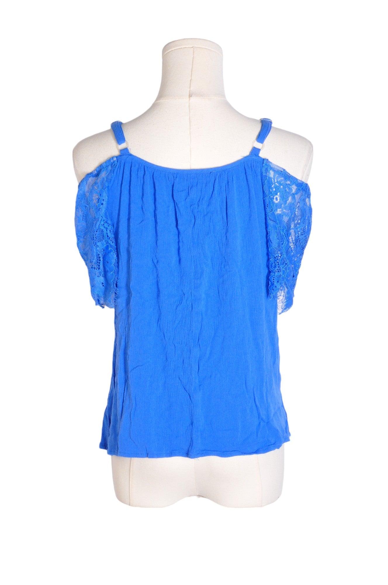 Stylish SAN FRANCISCO Blue Regular-Fit Women's Blouses - Size S