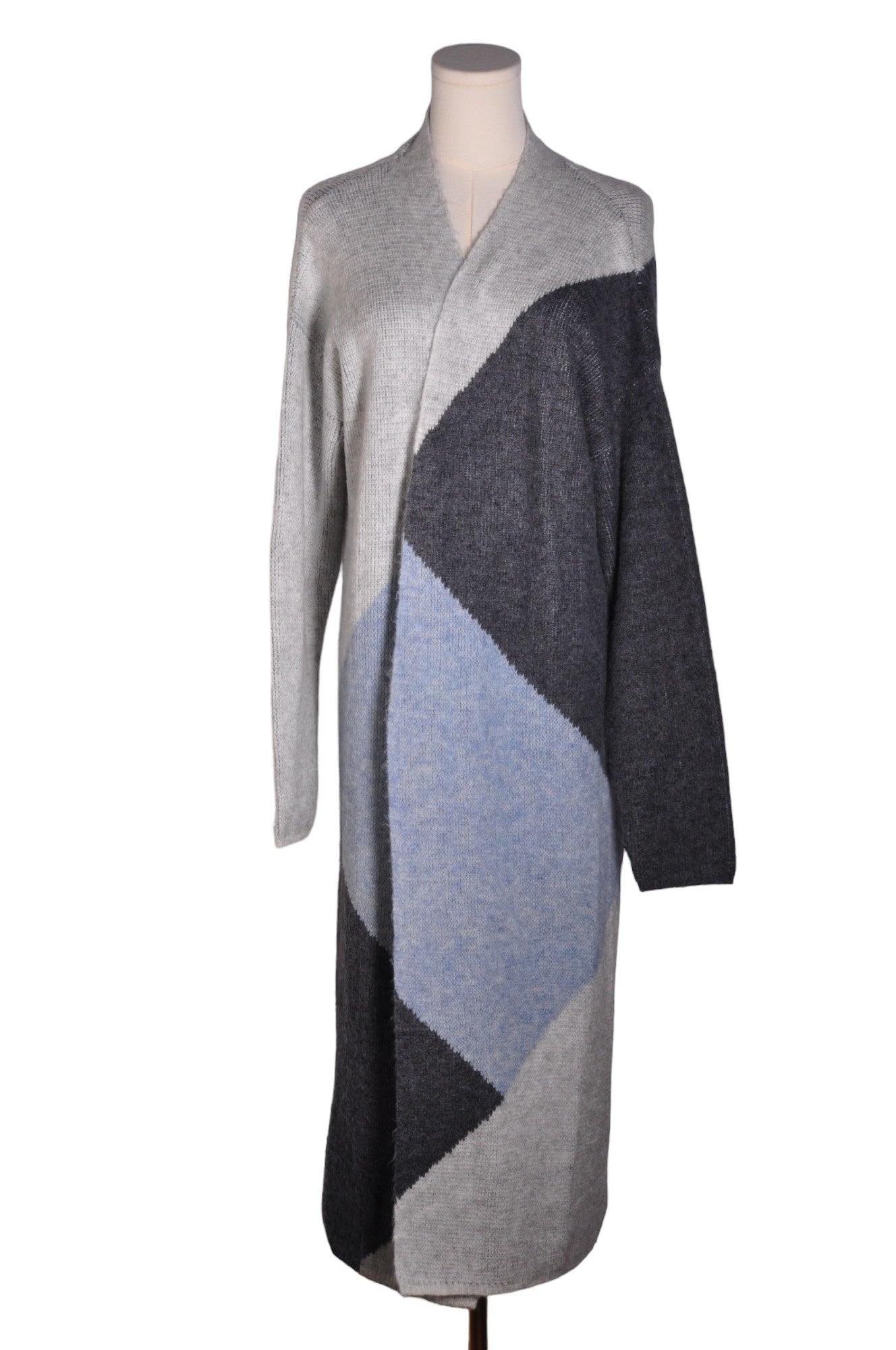Stylish RUBY MOON Gray Women's Regular Fit Cardigan - Size M