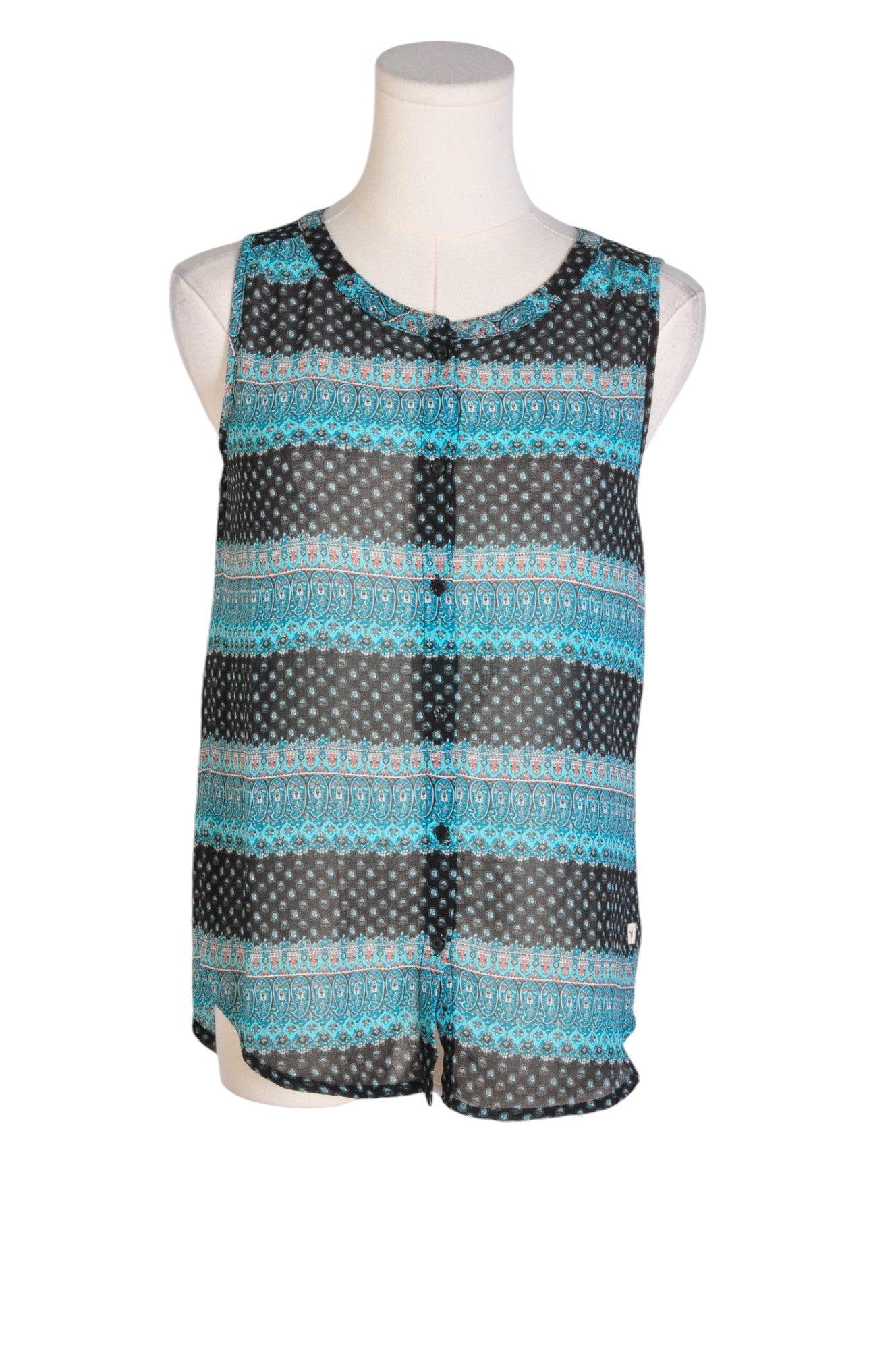 Stylish AMERICAN EAGLE Blue Regular Fit Women's Blouses - Size XS