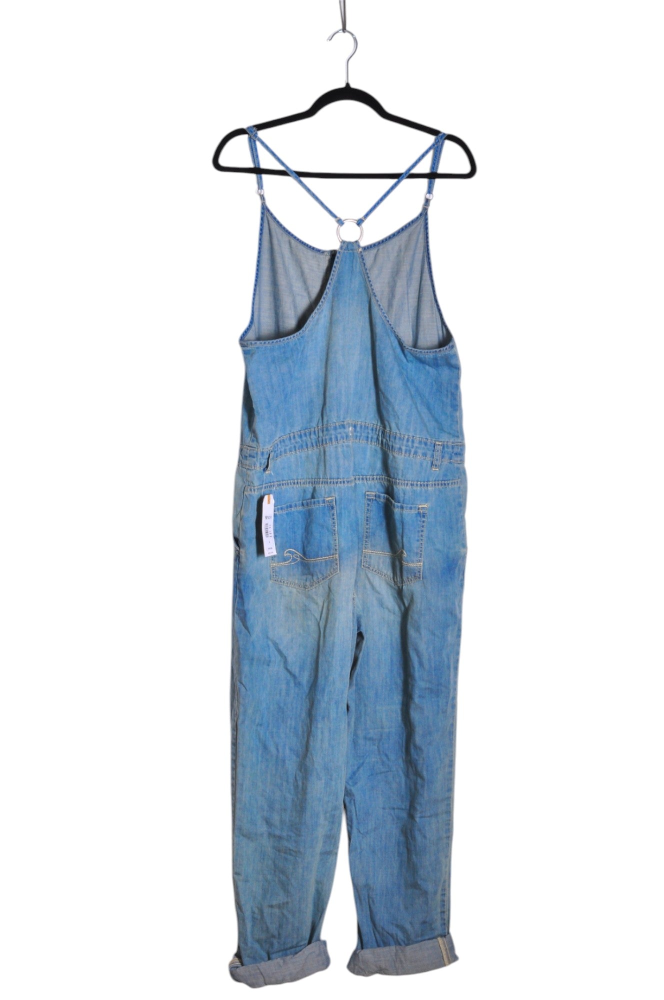 ROXY Stylish Blue Women's Regular Fit XL Overalls