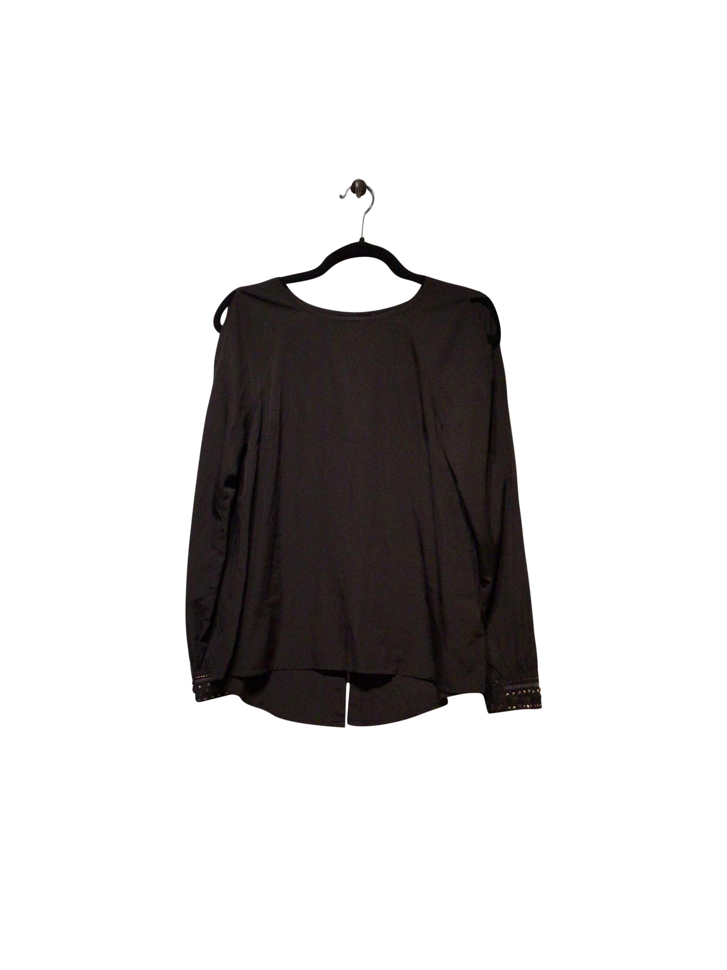 JESSICA SIMPSON Stylish Regular Fit Black Blouse - Size S