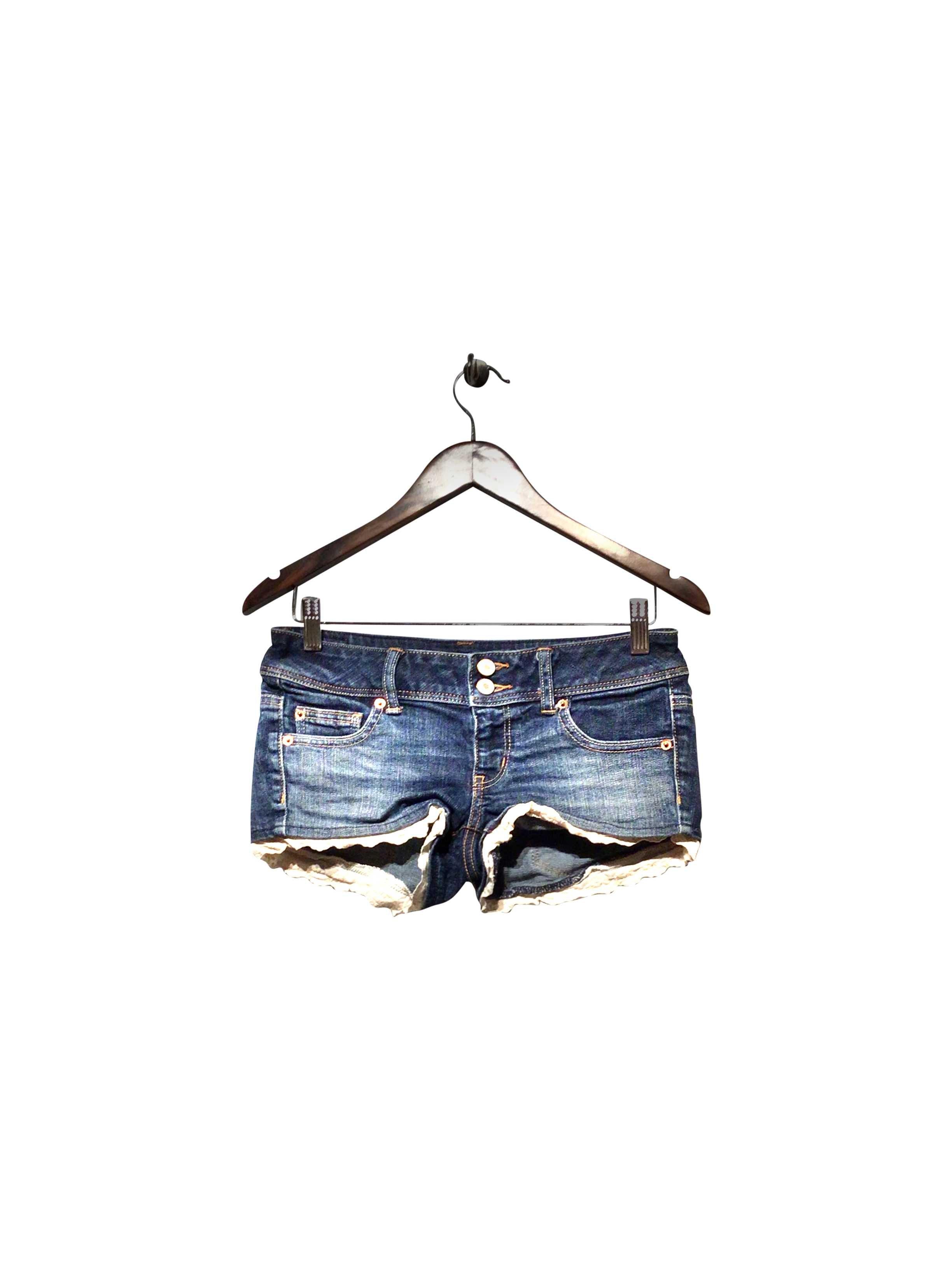 Stylish AMERICAN EAGLE Regular Fit Blue Pant Shorts Size 2