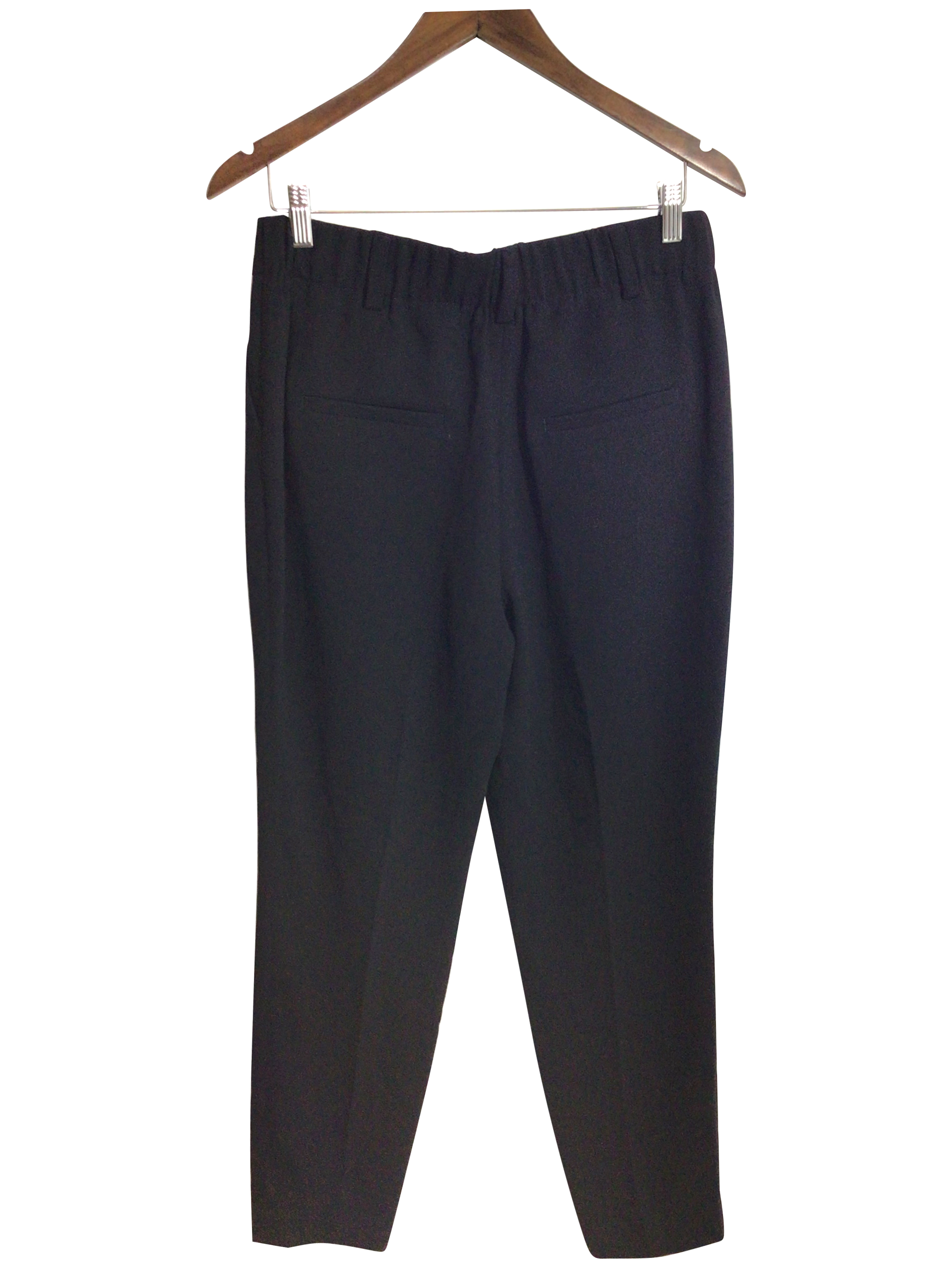 Stylish RW&CO Women's Regular Fit Black Work Pants - Size 8