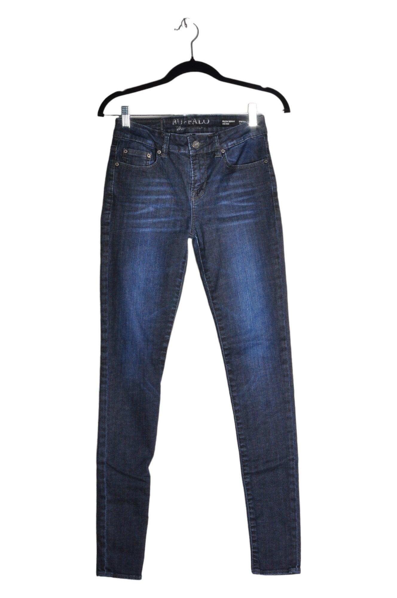 BUFFALO BY DAVID BITTON Stylish Women's Blue Regular Fit Straight-Legged Jeans - Size XS