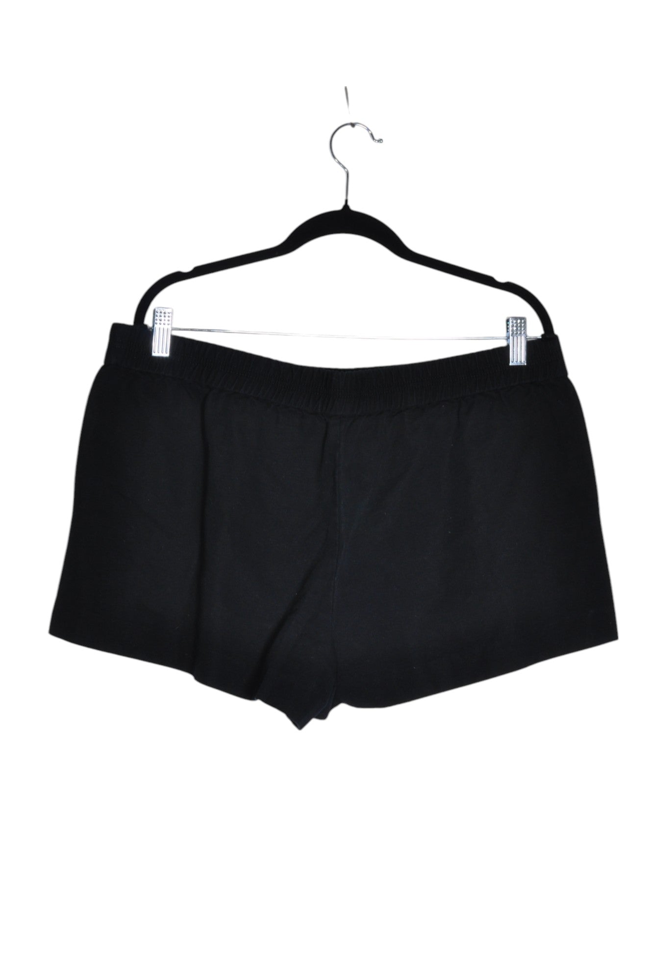 J. CREW Women's Classic Black XL Regular Fit Second-Hand Mid-Thigh Shorts