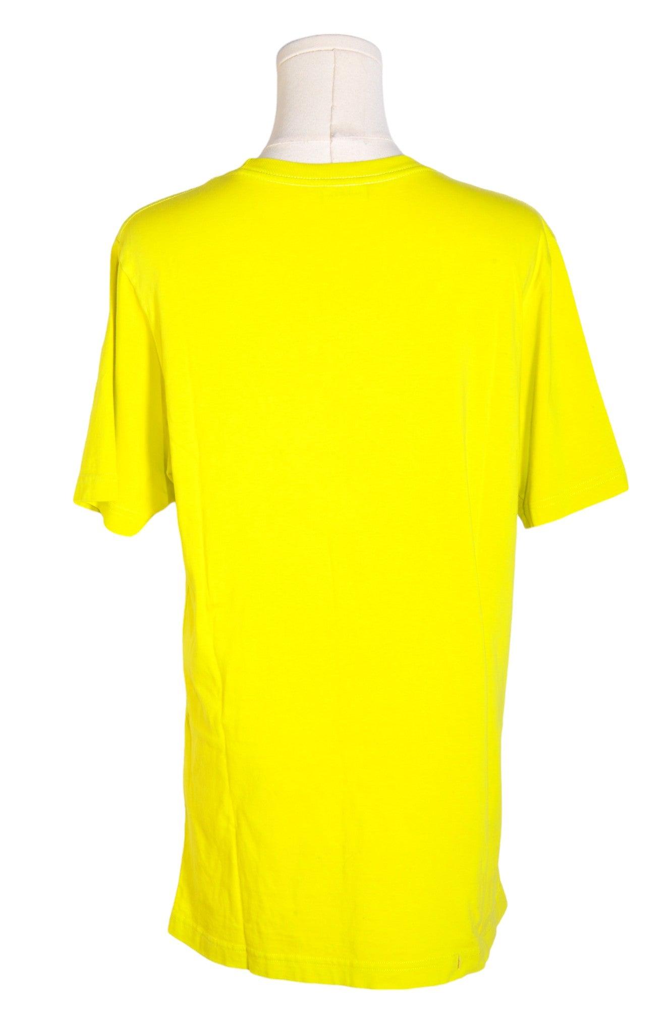 DIESEL Men's Stylish Regular Fit Yellow T-Shirt - Size L