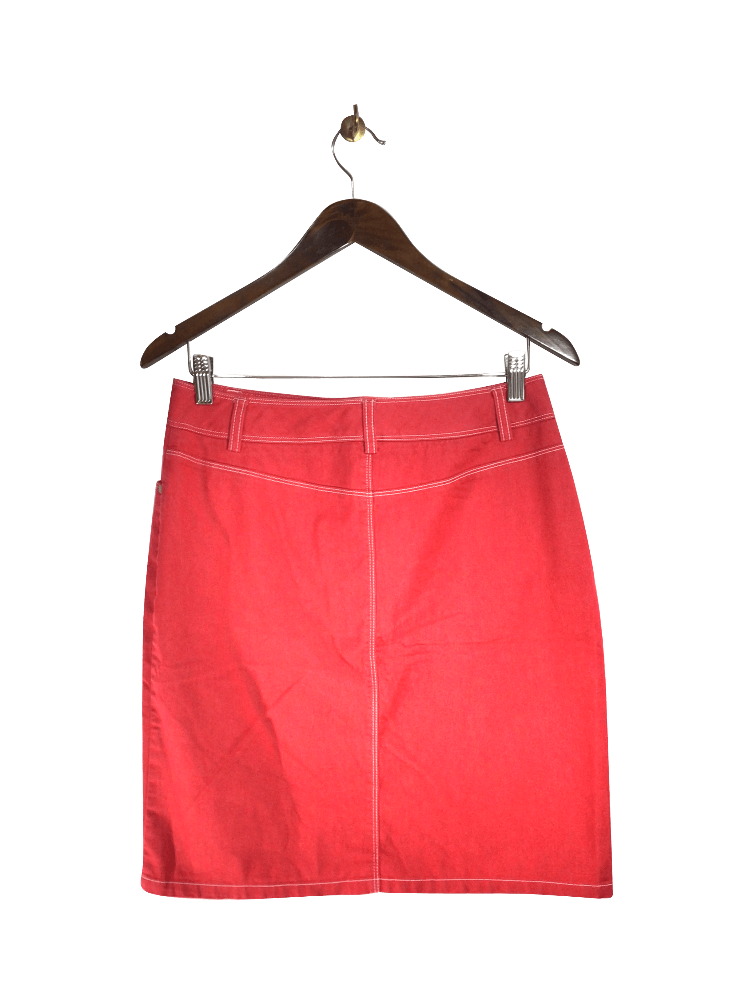 NEW YORK CLOTHING CO. Stylish Women's Pink Casual Skirts - Regular Fit, Size 6