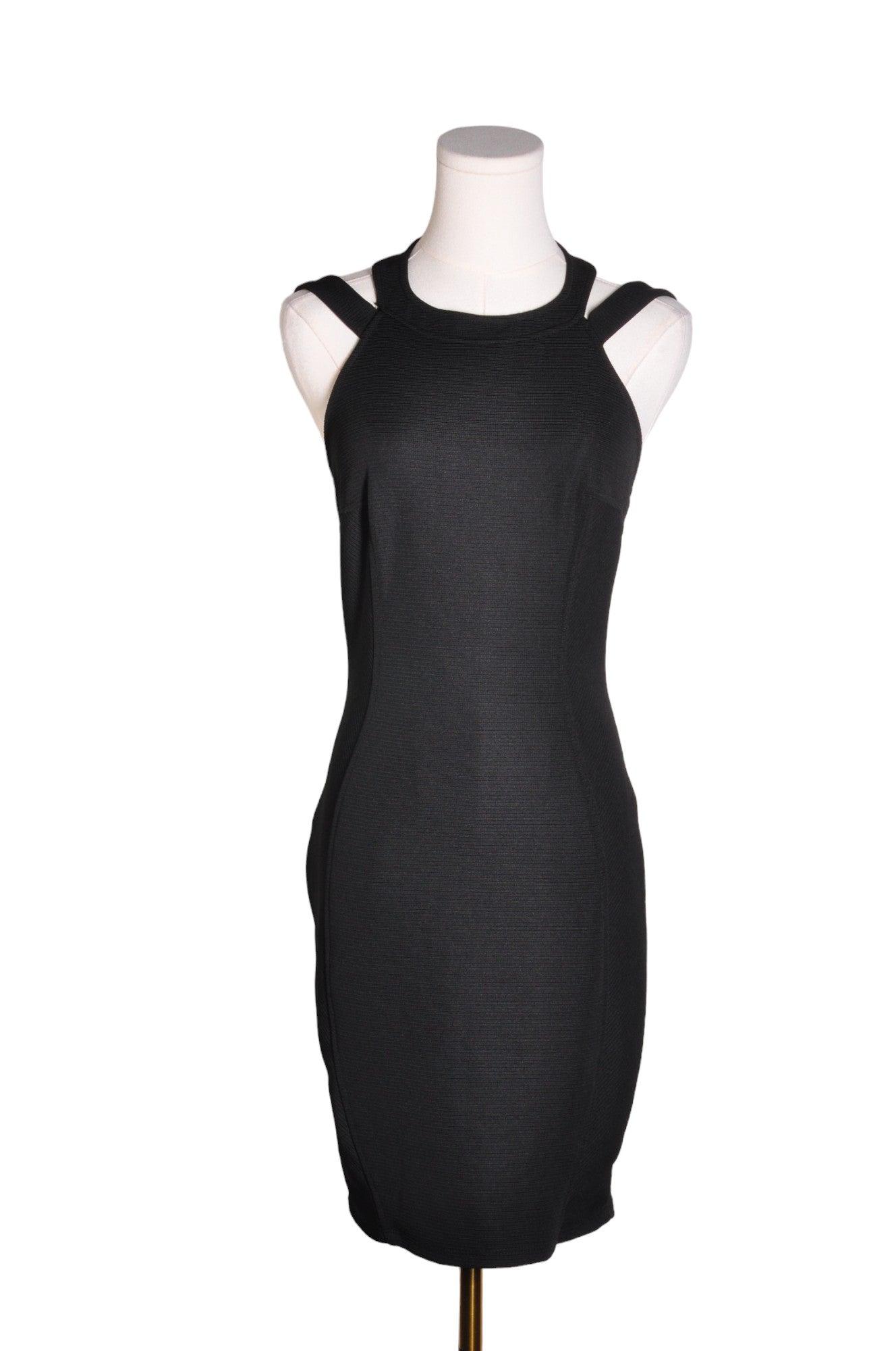 Gorgeous MYSTIC Women's Black Regular-Fit Bodycon Dress - Size M