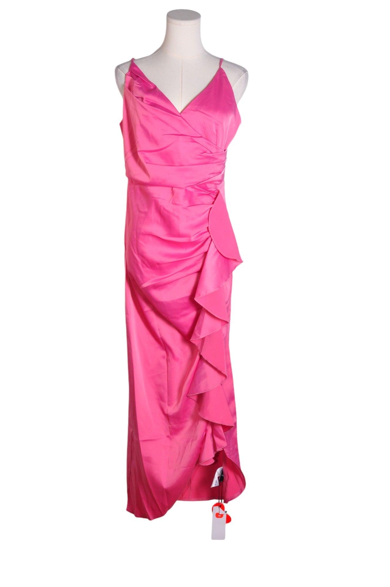 CIDER Women's Pink Regular Fit XL Maxi Dress - Second Hand Fashion