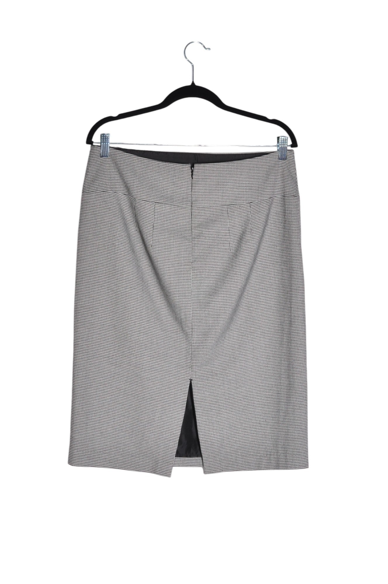 DEX Stylish Women's Gray Regular-Fit Pencil Skirt - Size L