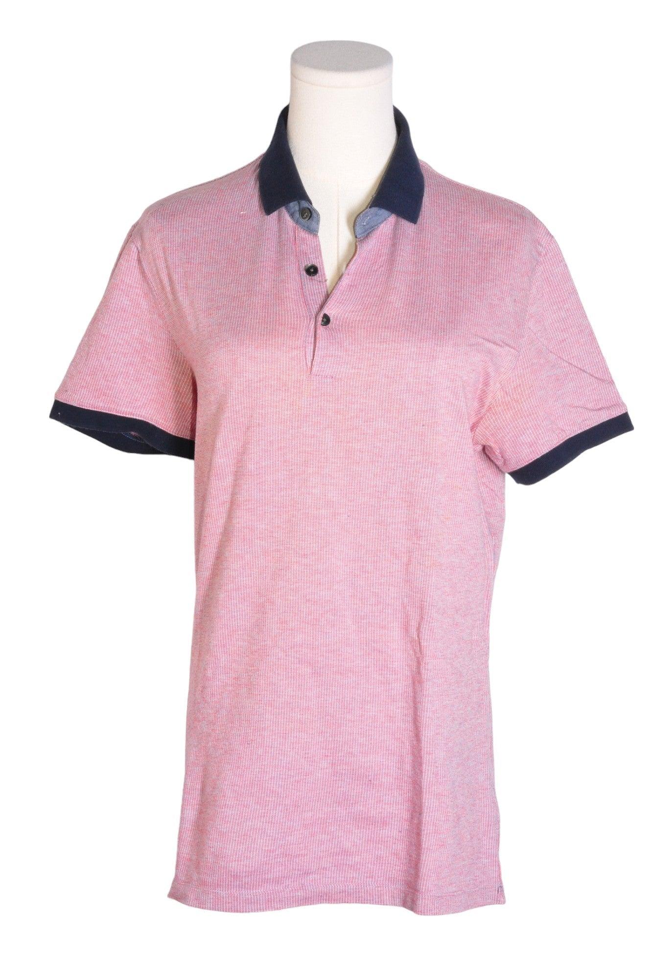 RW&CO Men's Pink Regular Fit Second-Hand T-Shirts - Size S