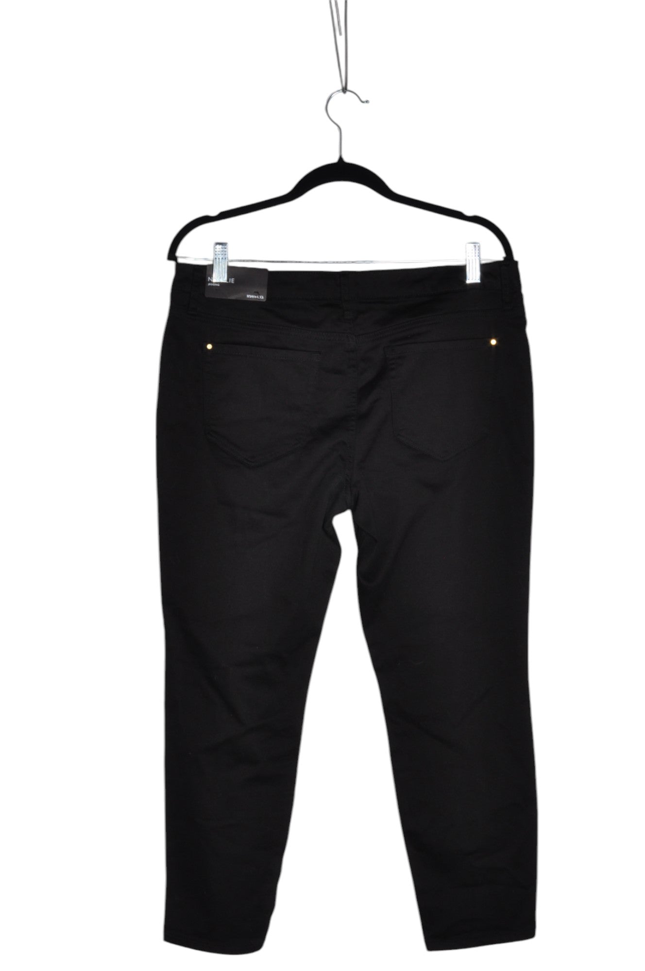 RW&CO Stylish Women's Black Regular-Fit Work Pants - Size L