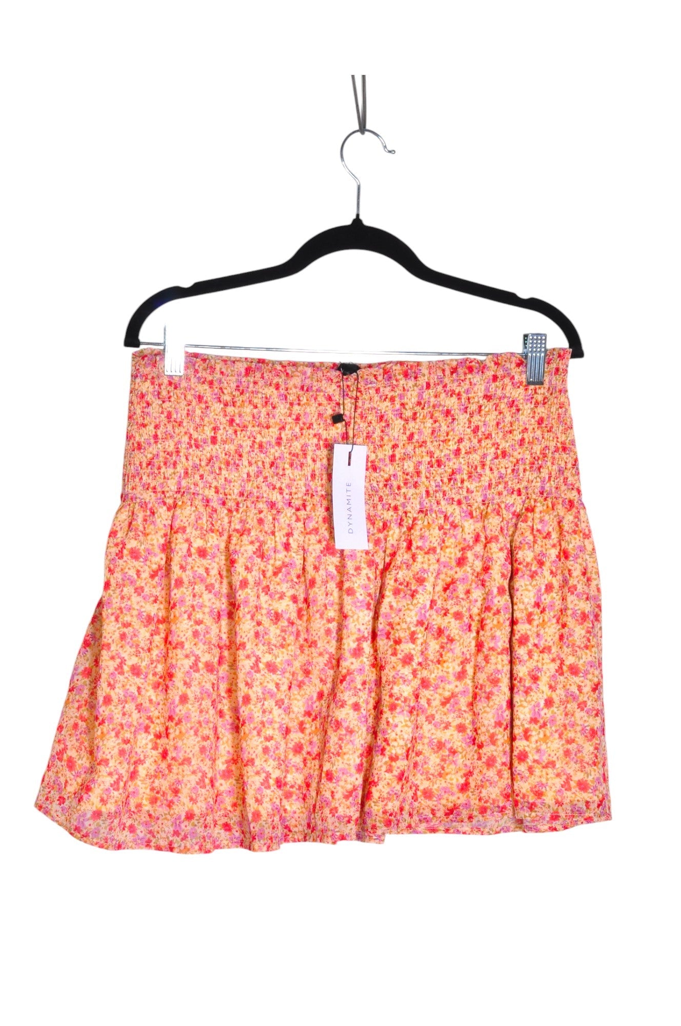 DYNAMITE Stylish Orange Regular Fit Women's Casual Skirts - Size L