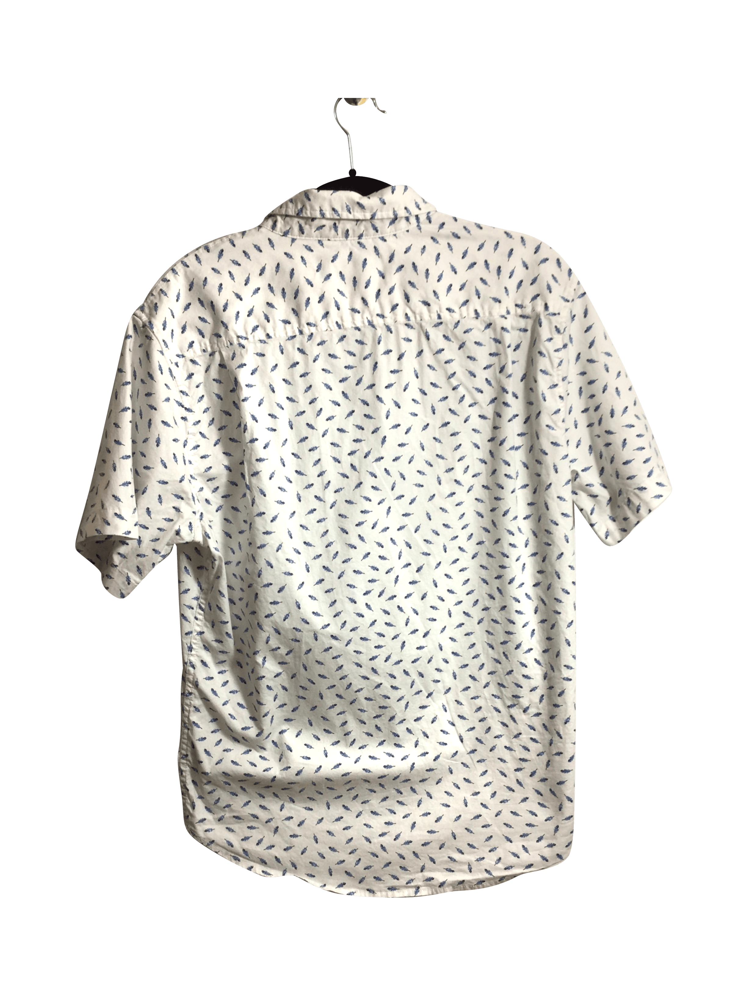 JACHS NEW YORK Stylish Women's White Button - Down Tops in Regular Fit - Size M