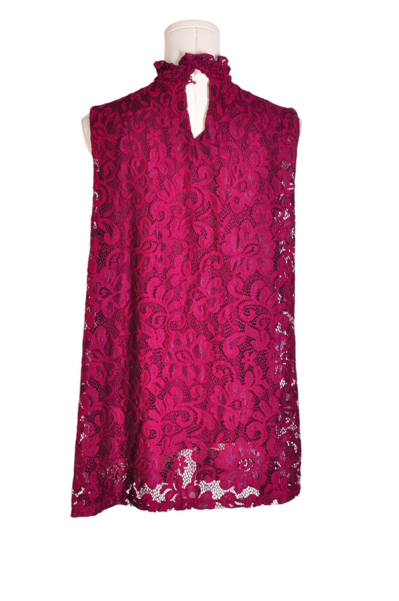 Stylish CABLE & GAUGE Women's Purple XXL Regular Fit Blouses