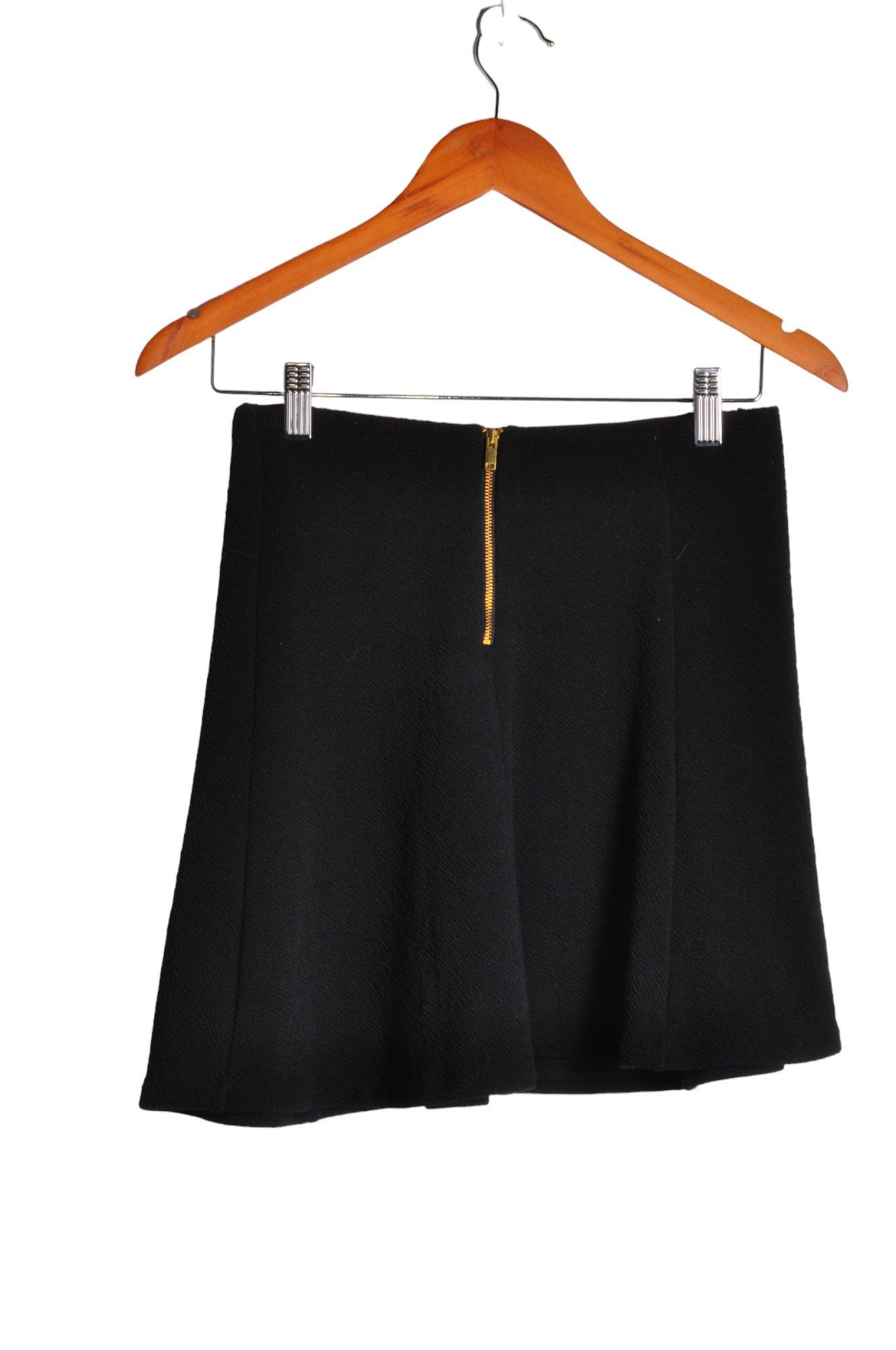 DYNAMITE Women's Black XS Regular Fit Casual Second - Hand Skirts