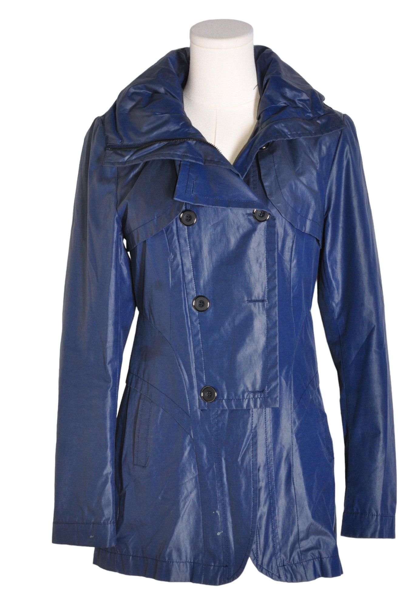 Stylish SAN FRANCISCO Blue Regular Fit Women's Coats - Size XS