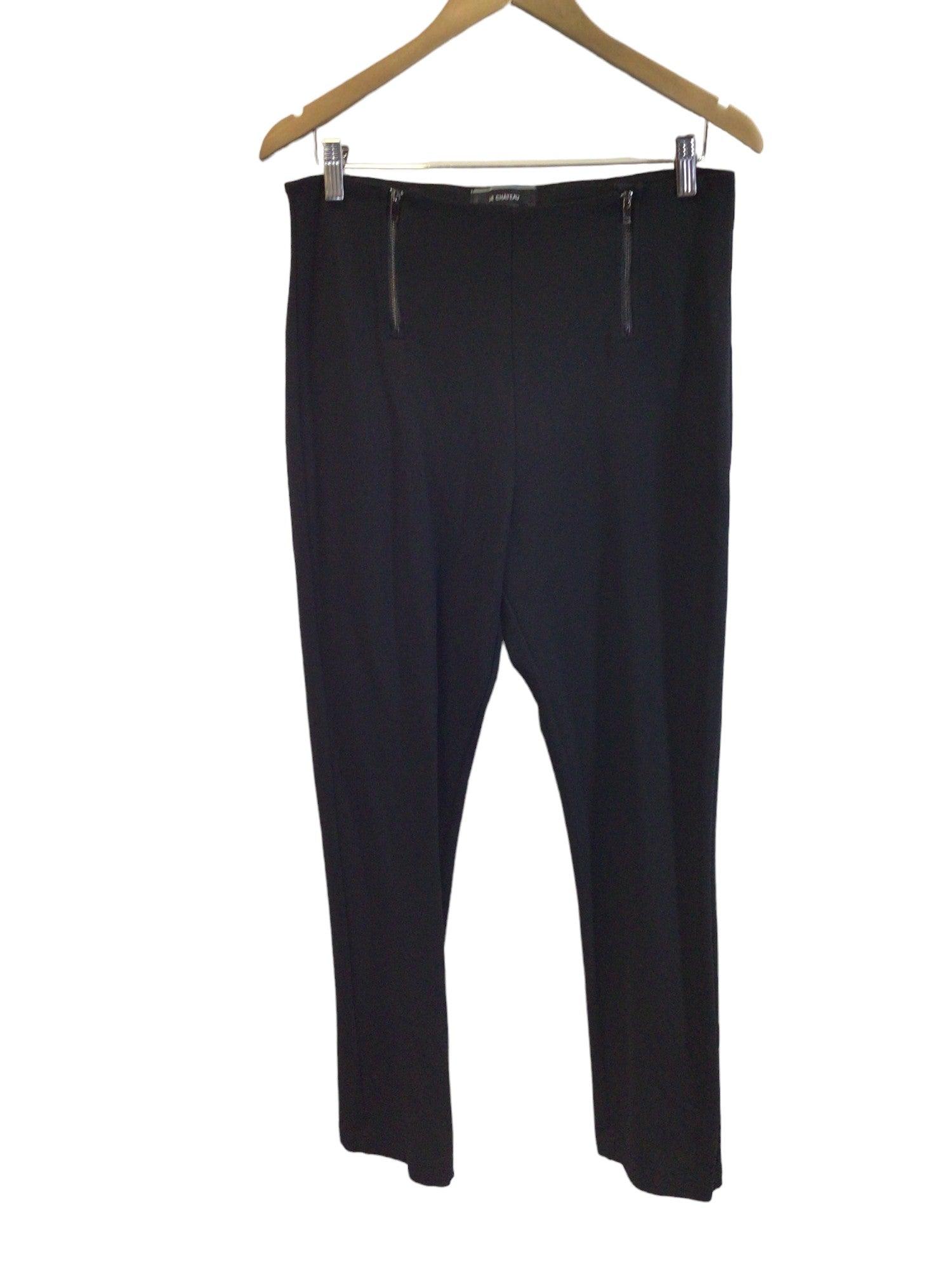 CHATEAU Black Size M Women's Second-Hand Work Pants