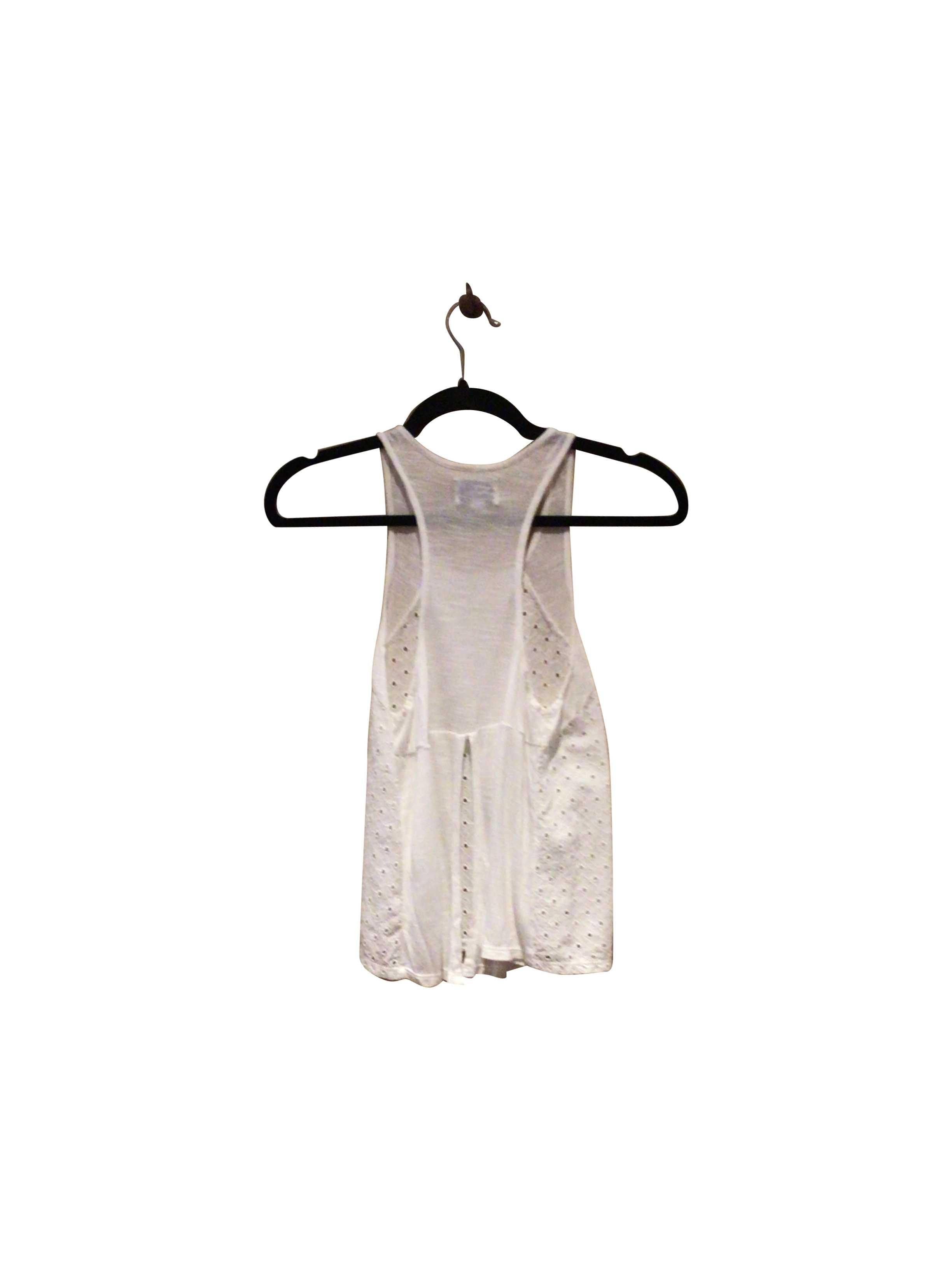 Popular AMERICAN EAGLE White Regular Fit Sleeveless Tank Top - Size S