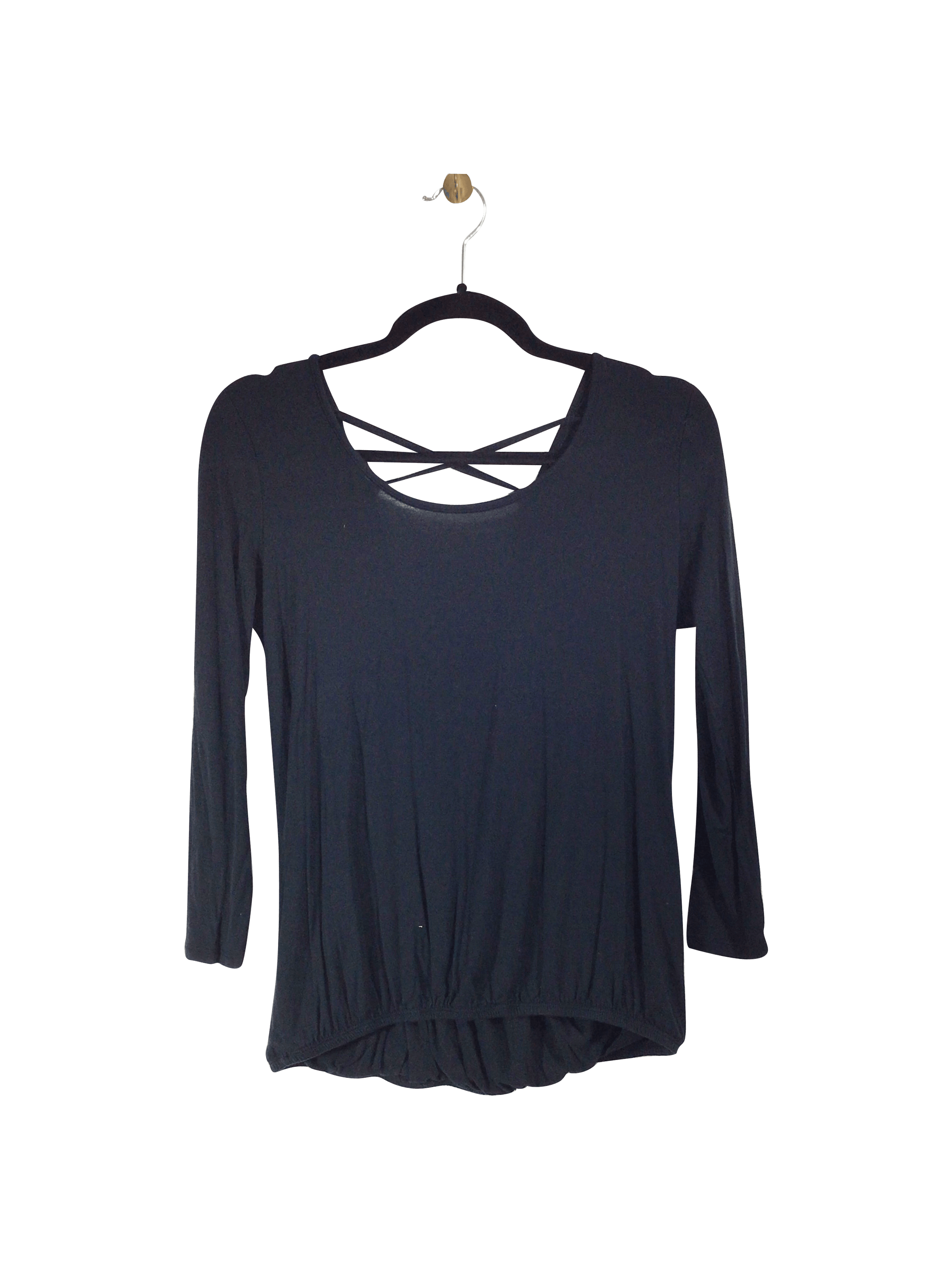 JESSICA SIMPSON Stylish Women's Black Regular Fit Blouses - Size S