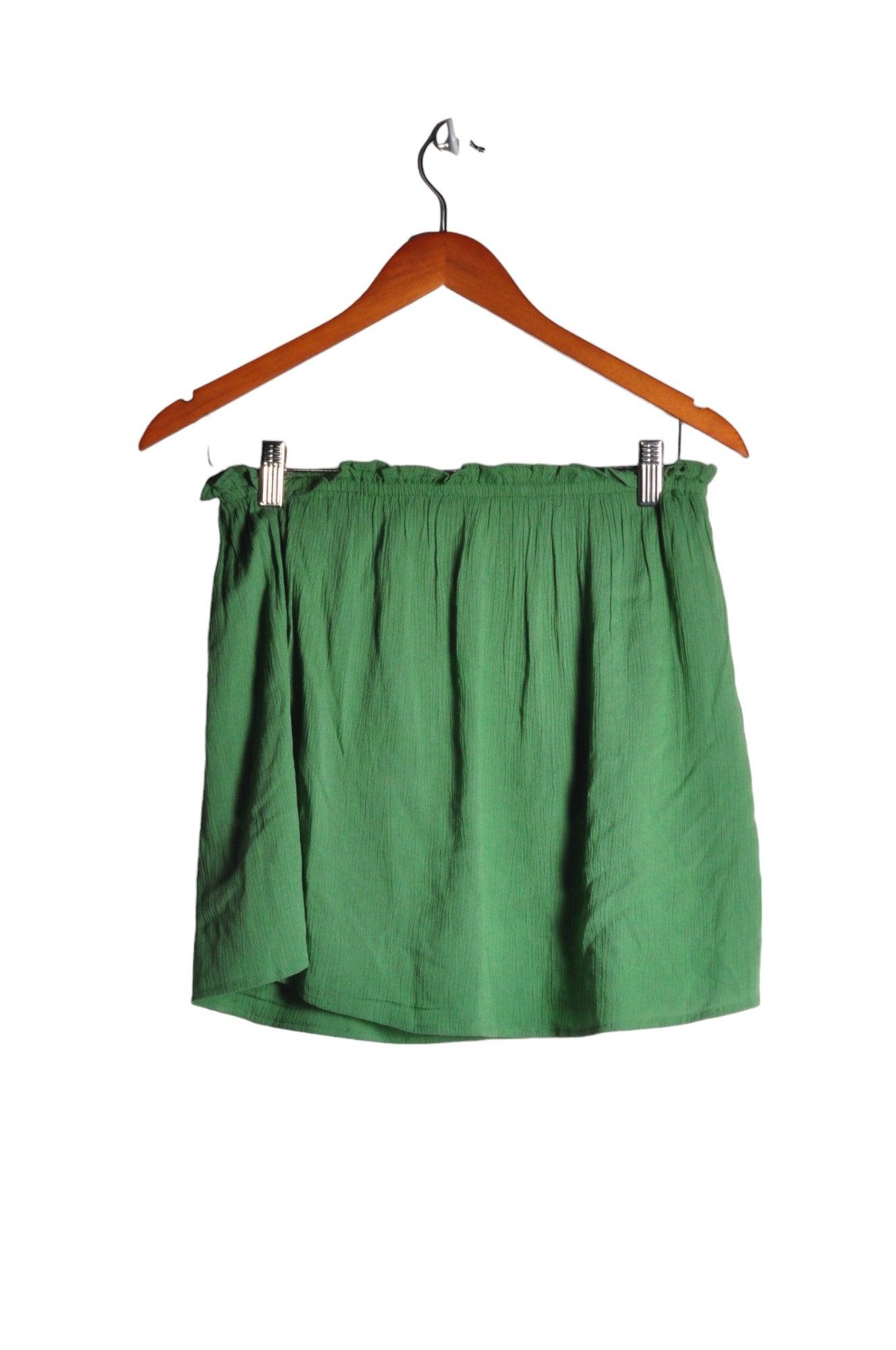 KOY RESORT Stylish Women's Green Casual Skirts in Regular Fit - Available in XS, L, XL