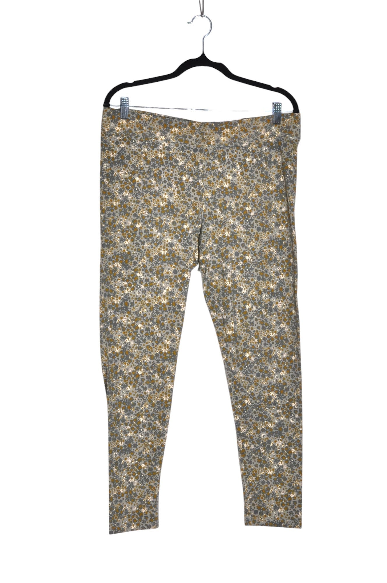 KOHL'S Stylish Green Regular Fit Women's Work Pants - Size L