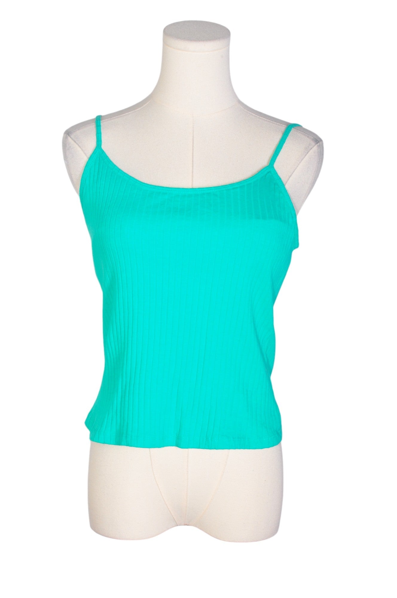 Stylish MY STYLE Women's Regular Fit Green Tank Tops - Size L