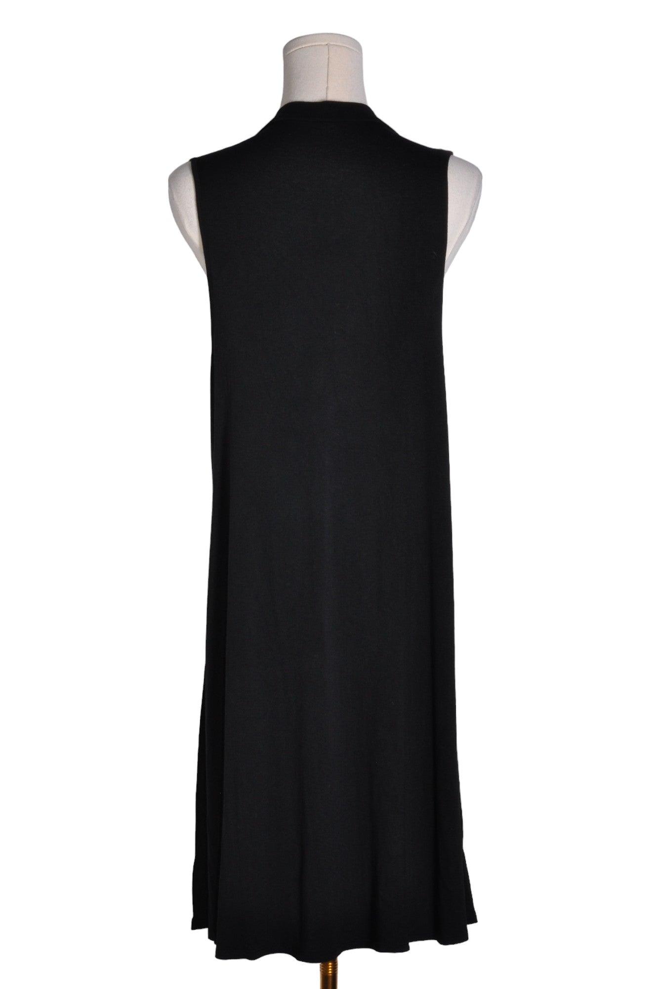 KENNETH COLE Stylish Women's Black Maxi Dress - Regular Fit, Size M