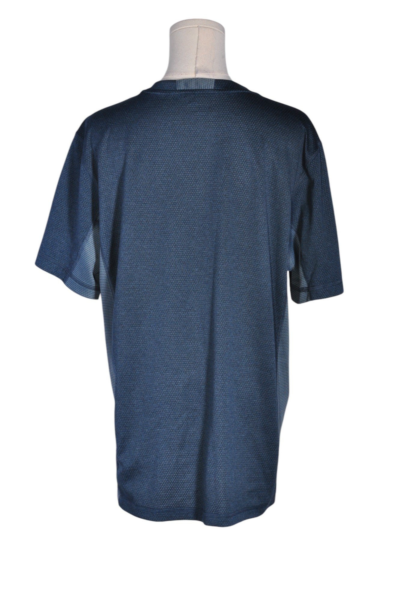 KARBON Men's Blue Regular-Fit Activewear Tops - Size L