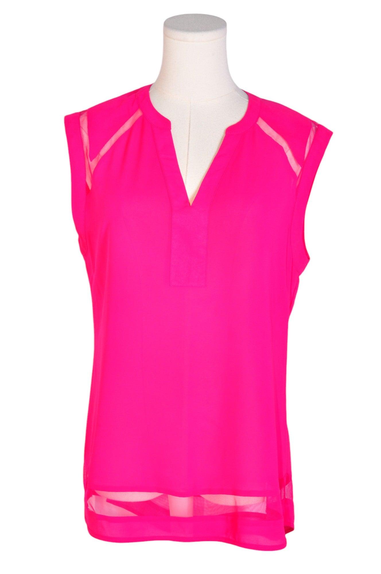 DEX Second Hand Pink Regular Fit Women's Blouses - Size M