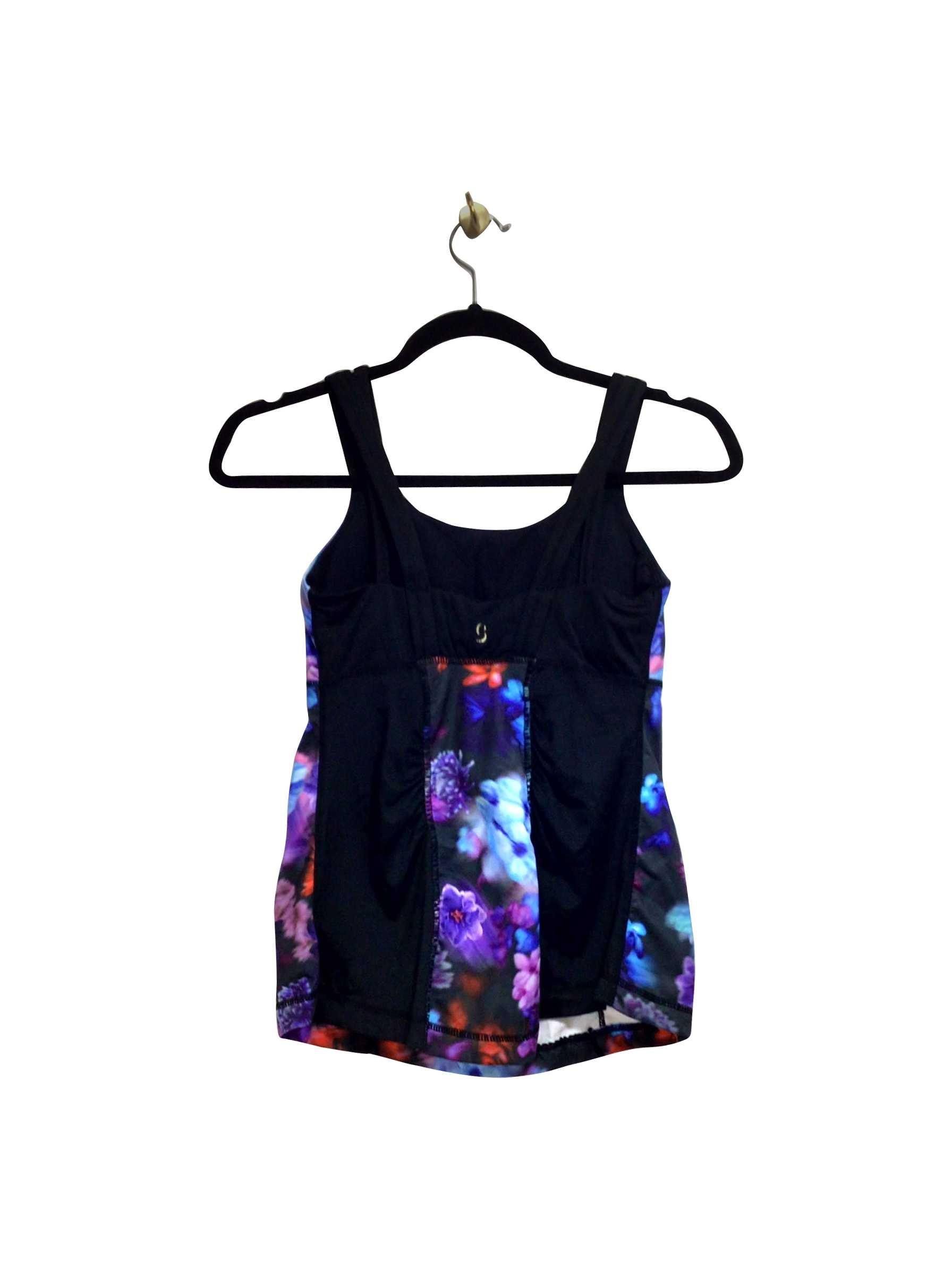 SAFIRA Stylish Regular Fit Purple One-Piece Swimsuit - Size S