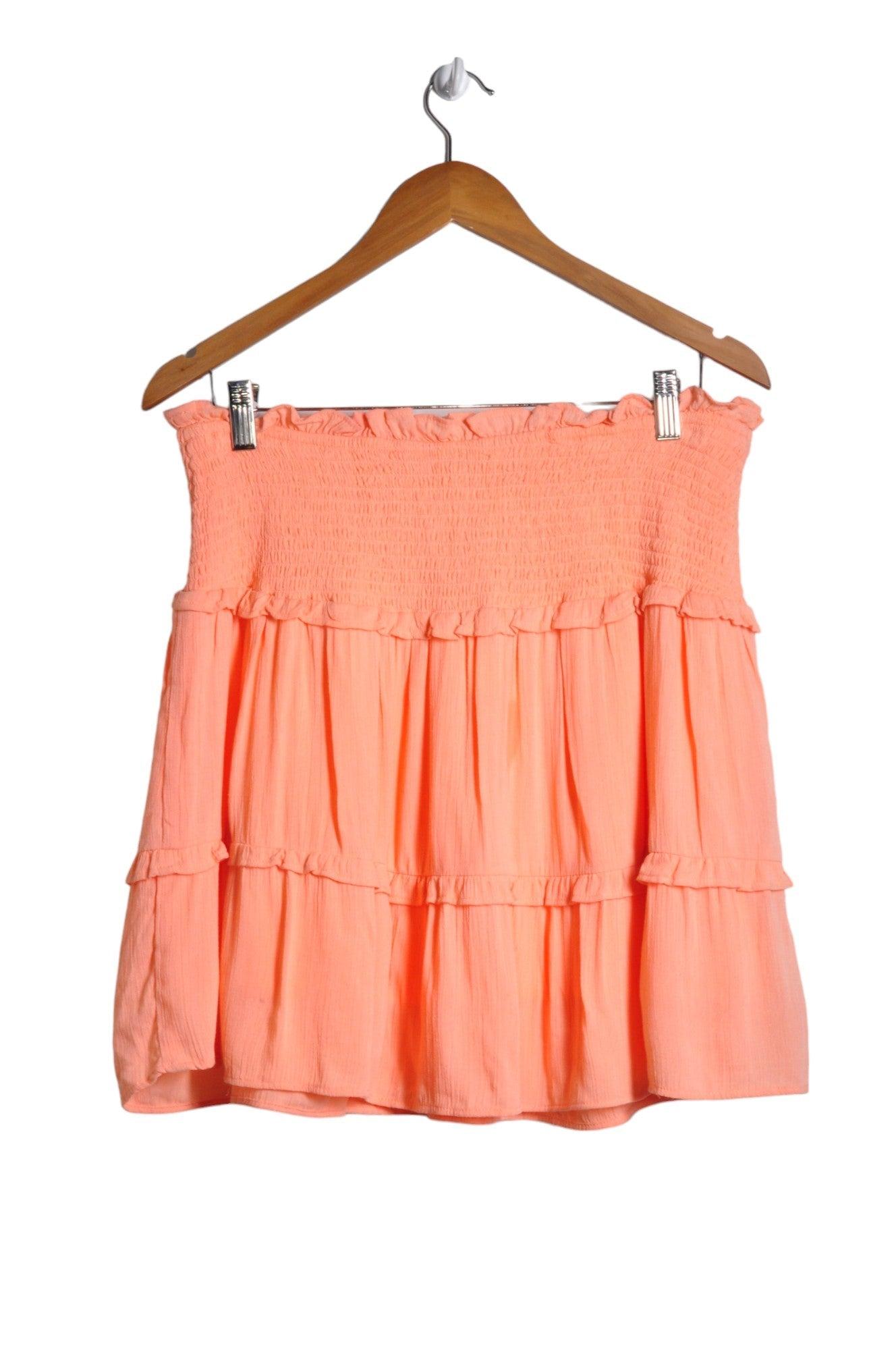 KOY RESORT Stylish Pink Regular Fit Women's Casual Skirts - XL