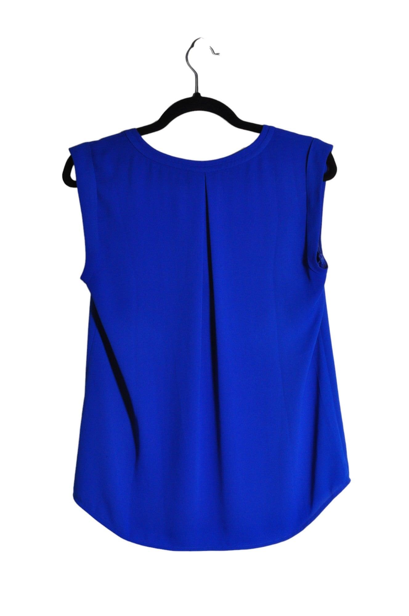 J. CREW Stylish Regular-Fit Blue Women's Blouse - Size 2