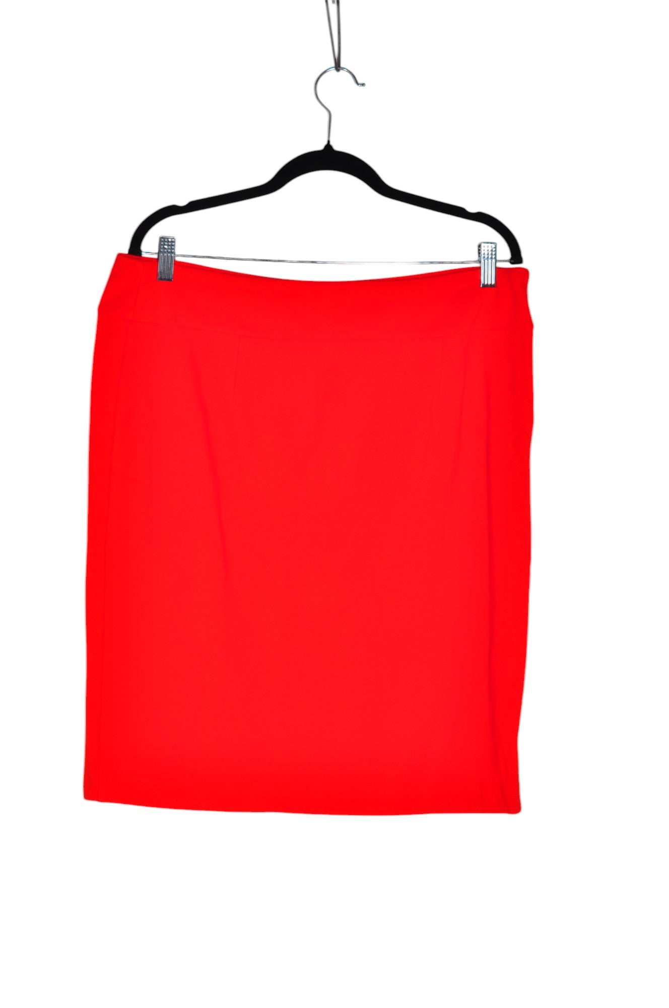 CLEO Stylish Women's Orange Casual Regular Fit Skirt - Size L
