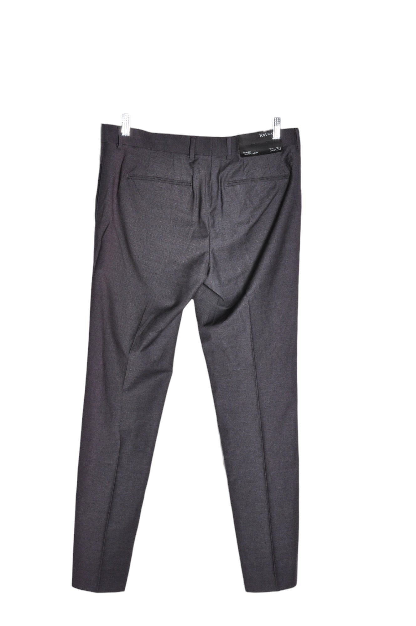 Stylish RW&CO Women's Gray Regular-Fit Work Pants - Size 32