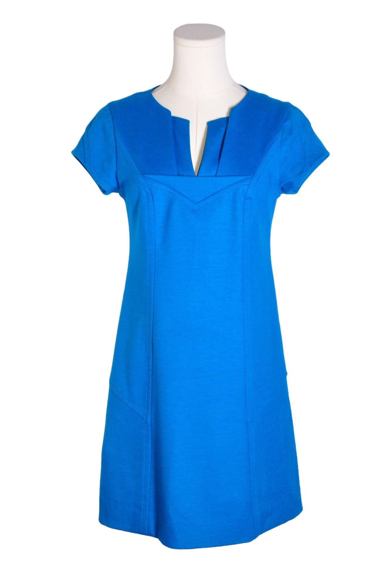 DIANE VAN FURSTENBERG Stylish Women's Regular Fit Blue Shift Dress - Size 2