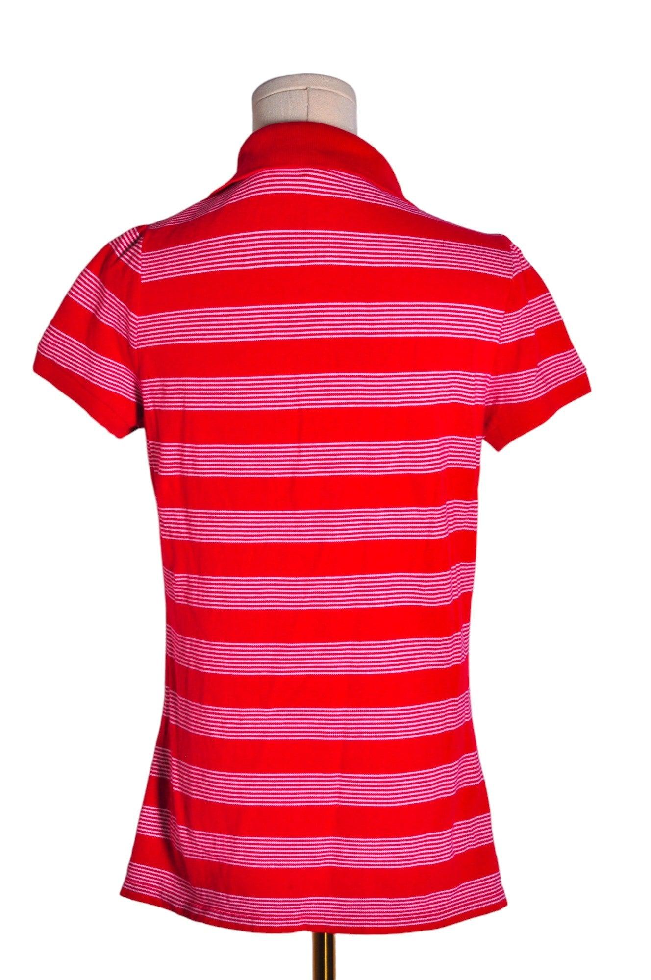 Stylish DENVER HAYES Second - Hand Women's Red Regular - Fit T - Shirt in Size S