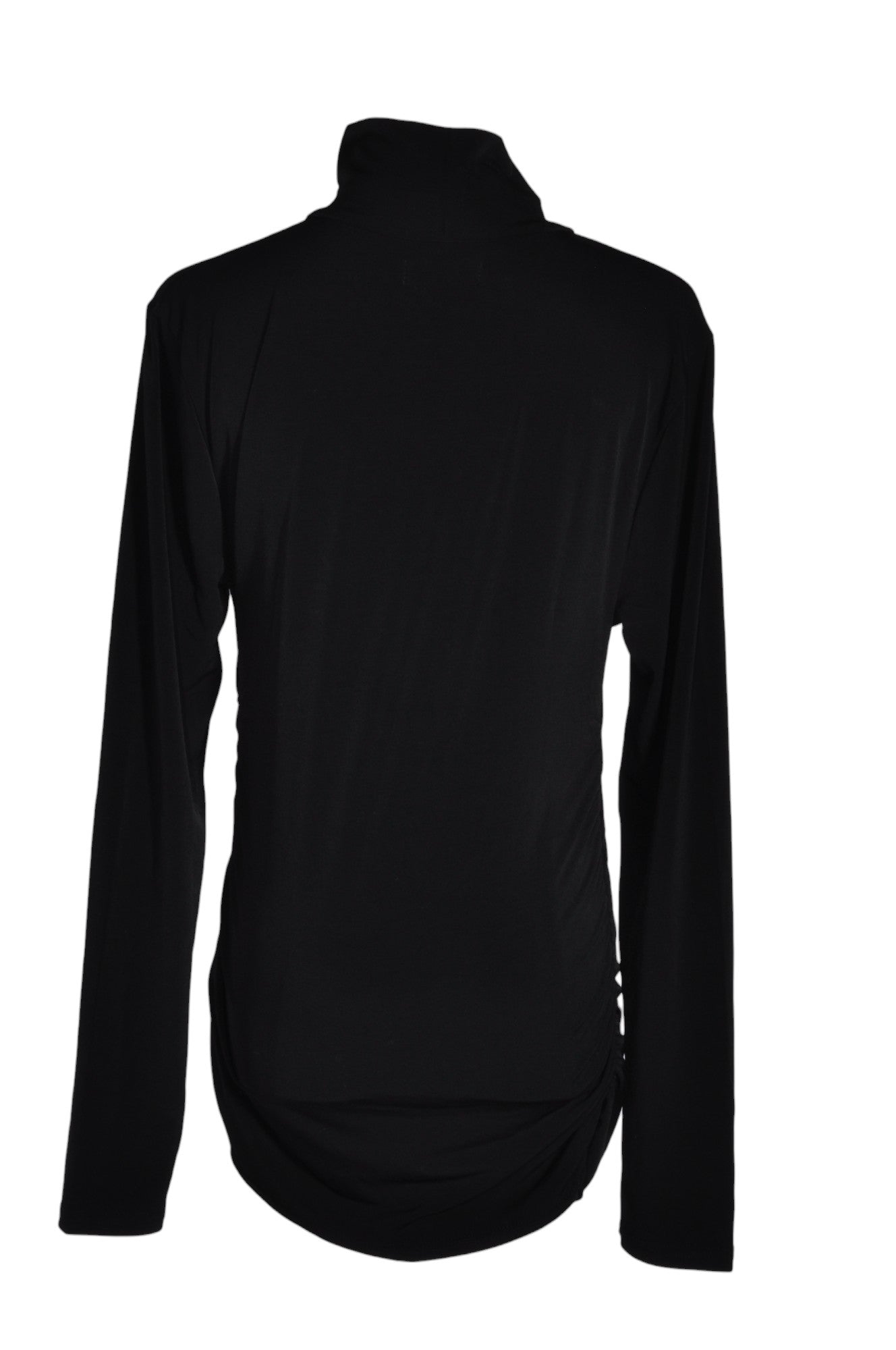 Stylish J. CREW Women's Black Regular Fit Turtleneck Top - Size M