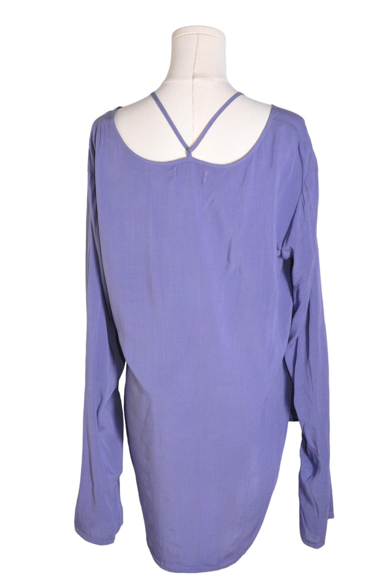 CLOTH & STONE Stylish Women's Regular Fit Blue Blouse - Size M