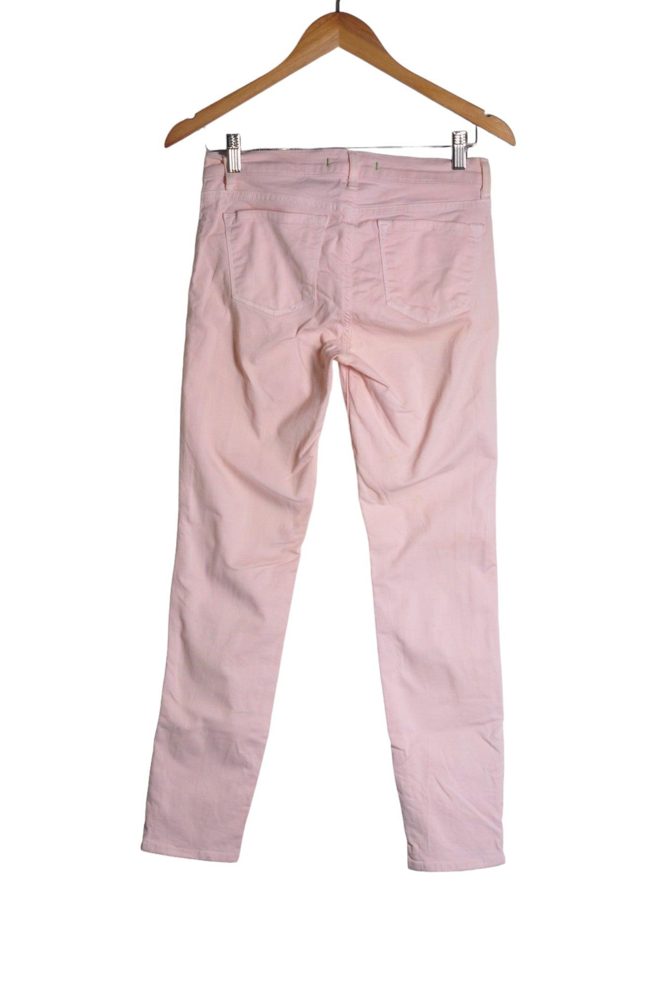 Stylish J. BRAND Women's Pink Regular Fit Straight-Legged Jeans - Size 36