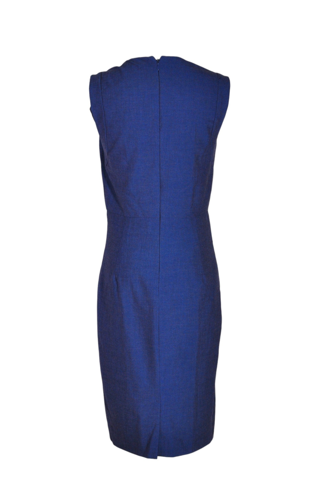 Stylish RW&CO Women's Regular Fit Blue Sheath Dress - Size 6